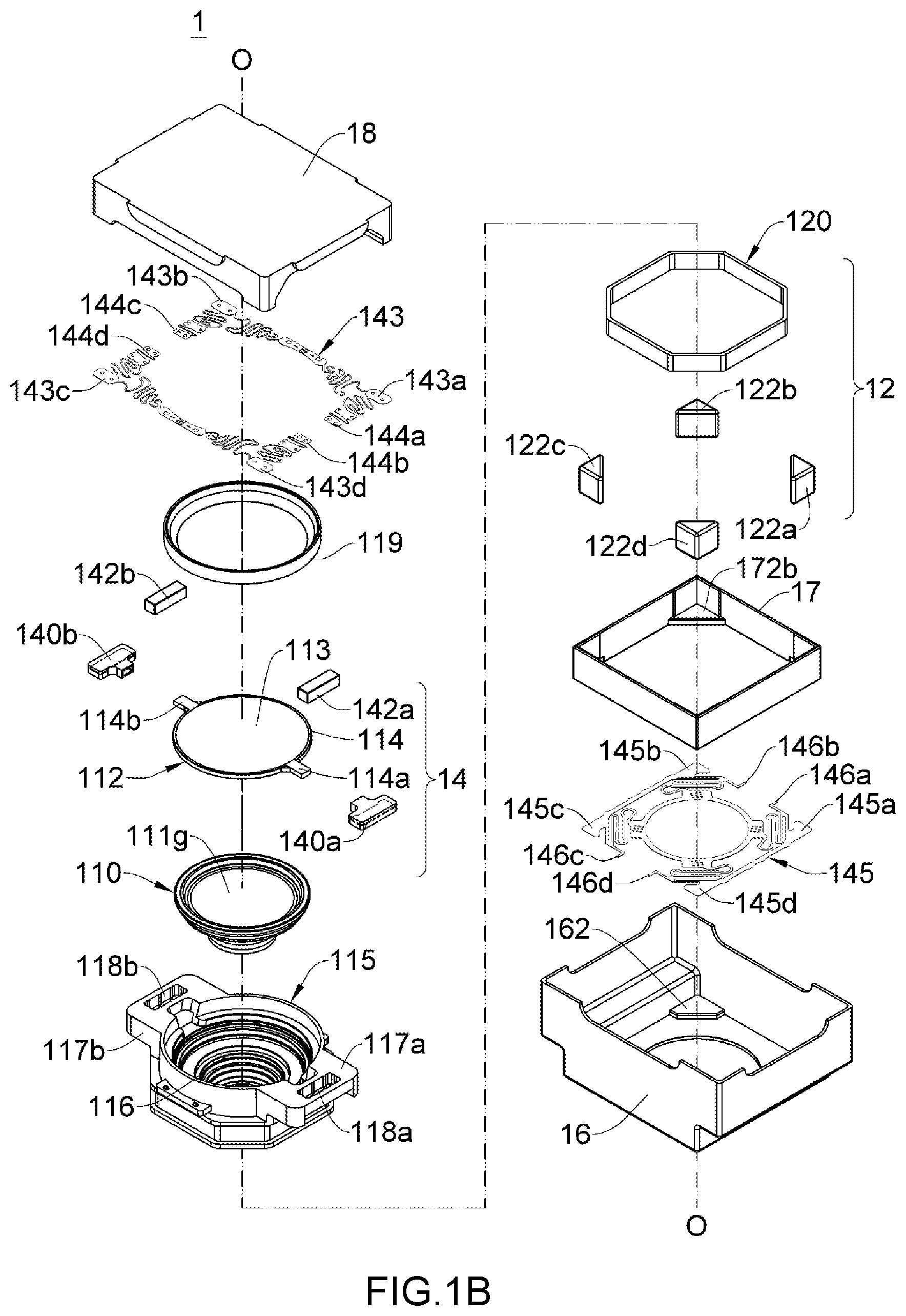 Patent US12313900 Figure 2 – Photographing lens assembly, lens assembly driving module and electronic device