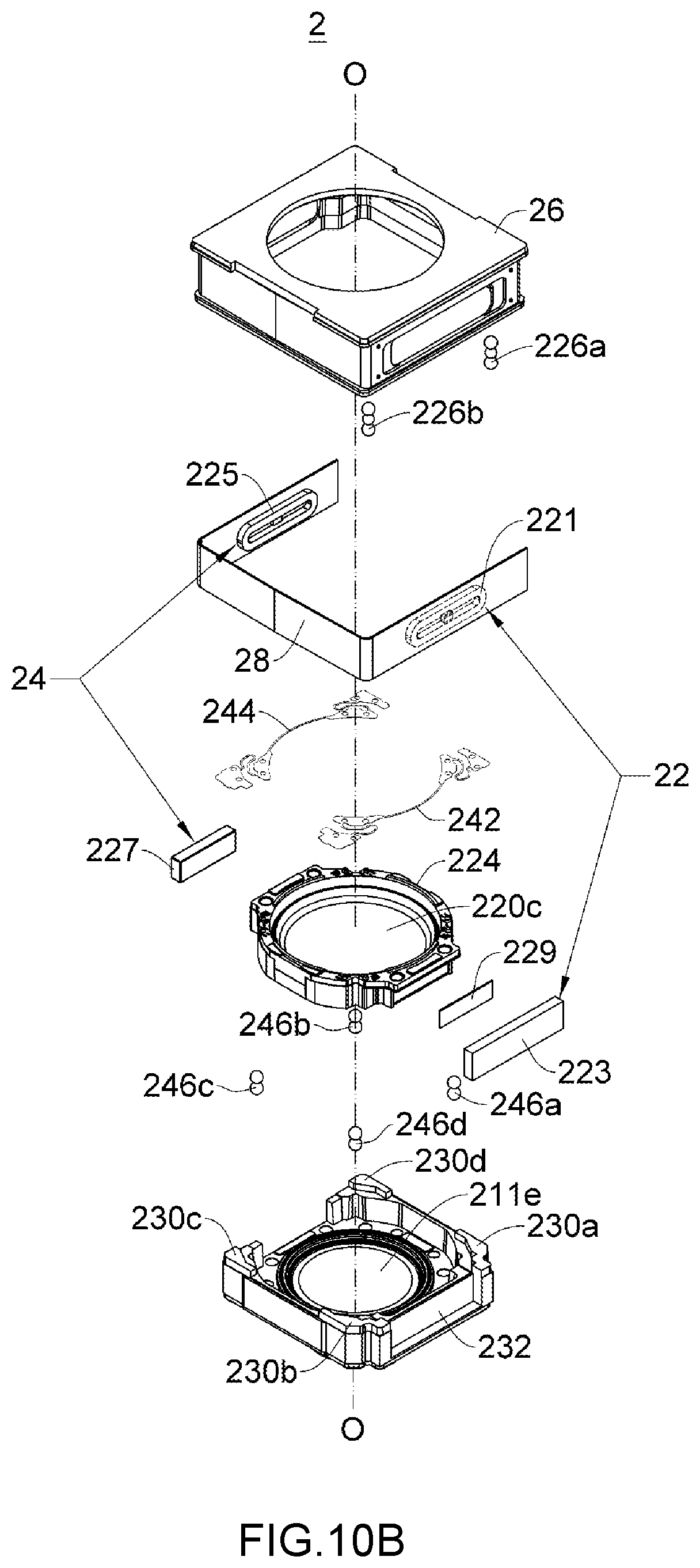 Patent US12313900 Figure 14 – Photographing lens assembly, lens assembly driving module and electronic device