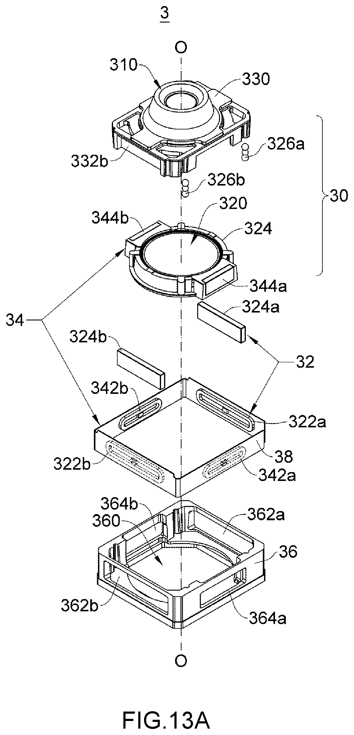 Patent US12313900 Figure 18 – Photographing lens assembly, lens assembly driving module and electronic device
