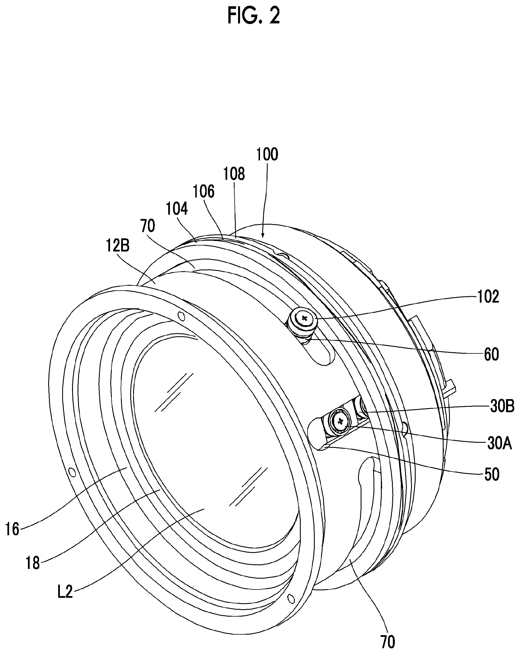 Patent US12313901 Figure 2 – Lens barrel
