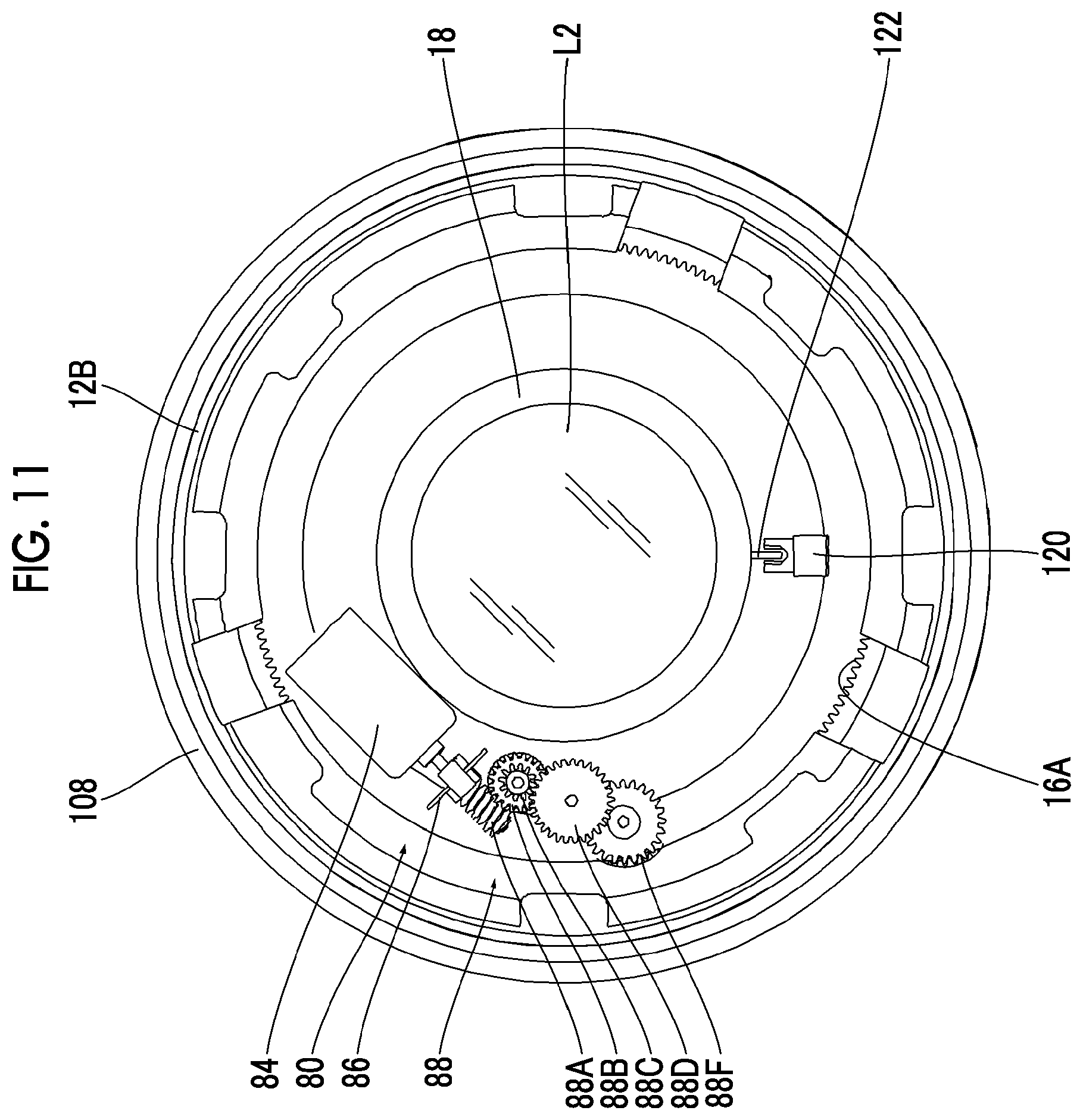 Patent US12313901 Figure 11 – Lens barrel