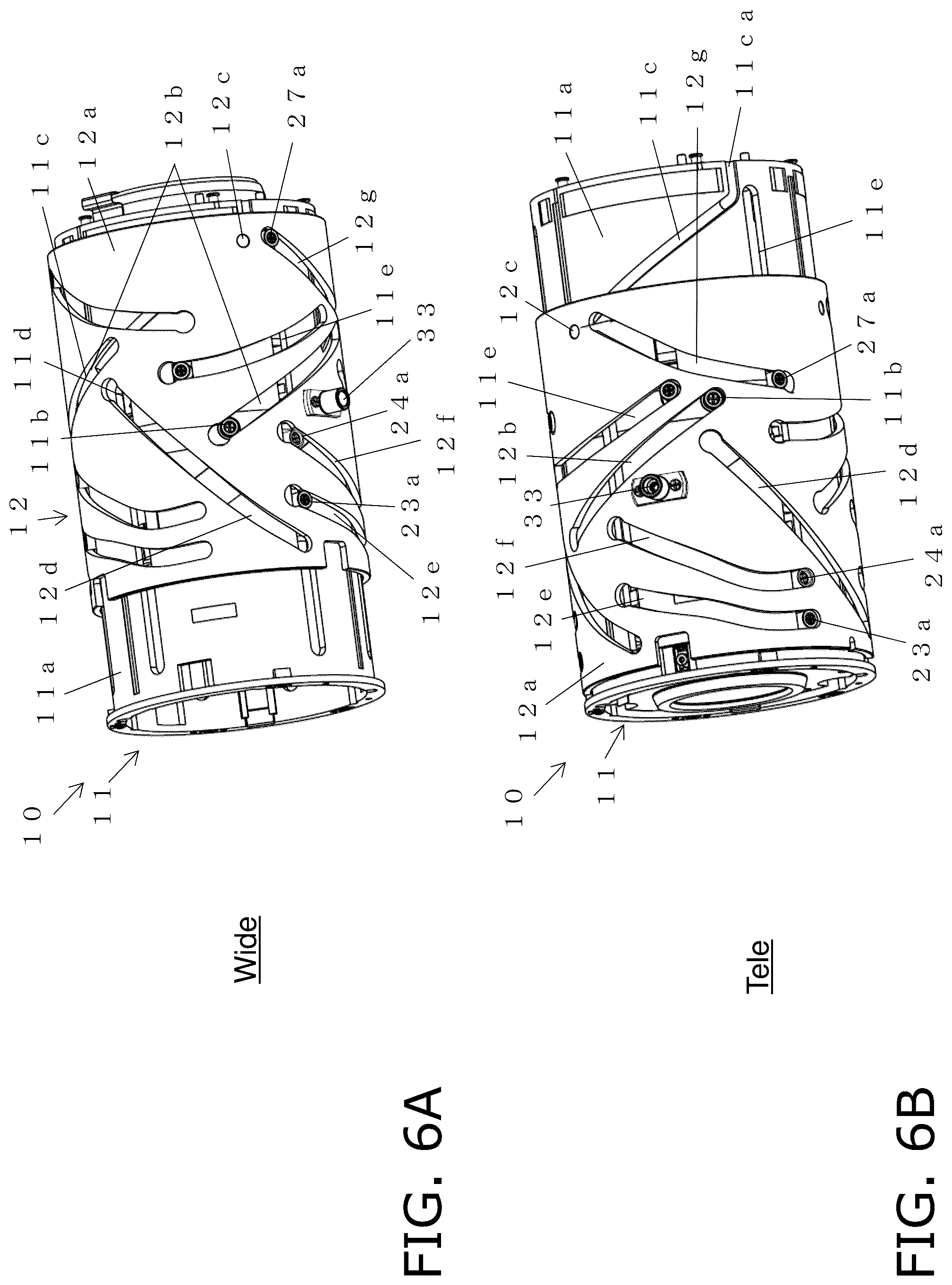Patent US12313903 Figure 6 – Lens support mechanism, and lens barrel and camera provided with the lens support mechanism