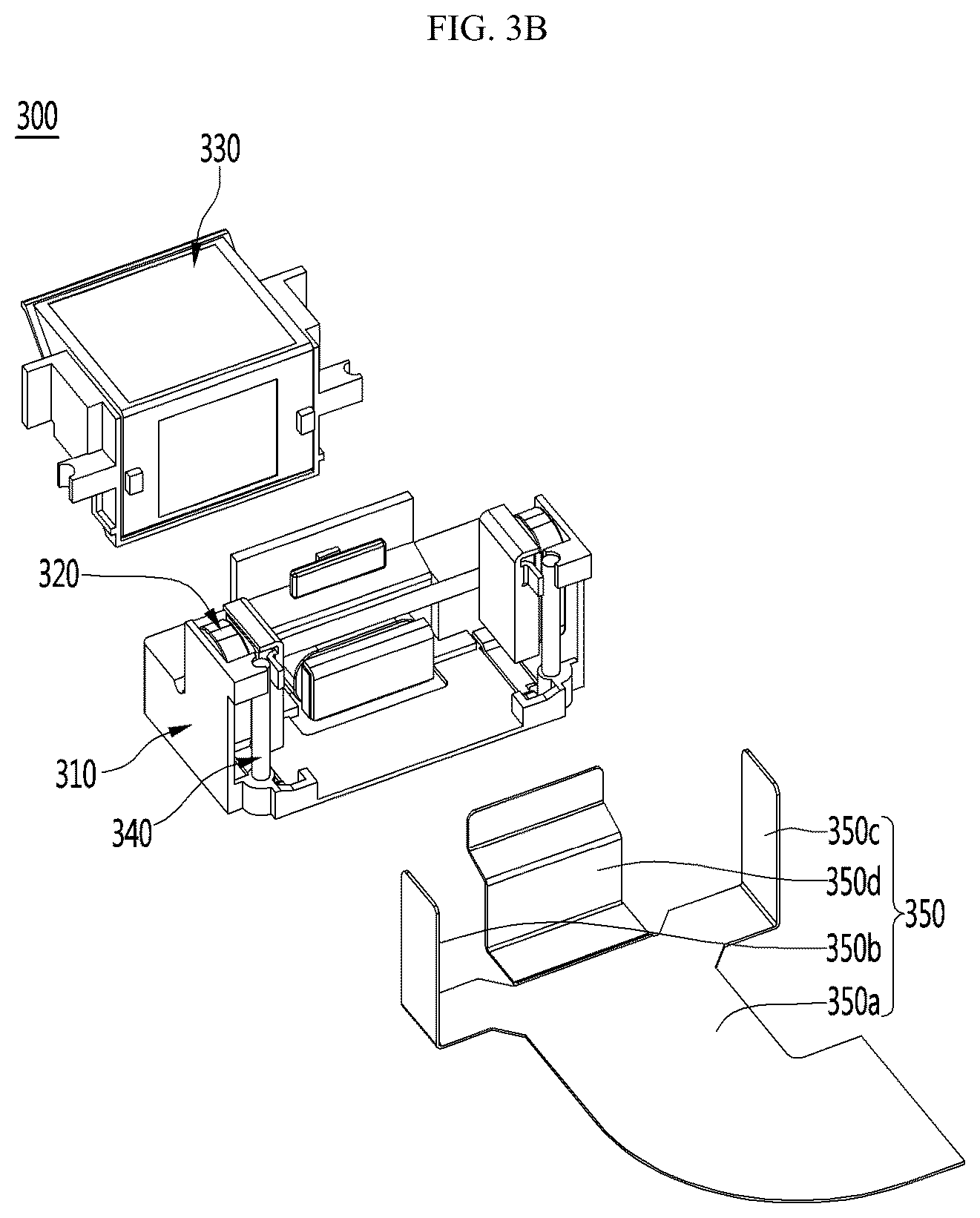Patent US12313904 Figure 3 – Camera actuator, camera module and camera device including same
