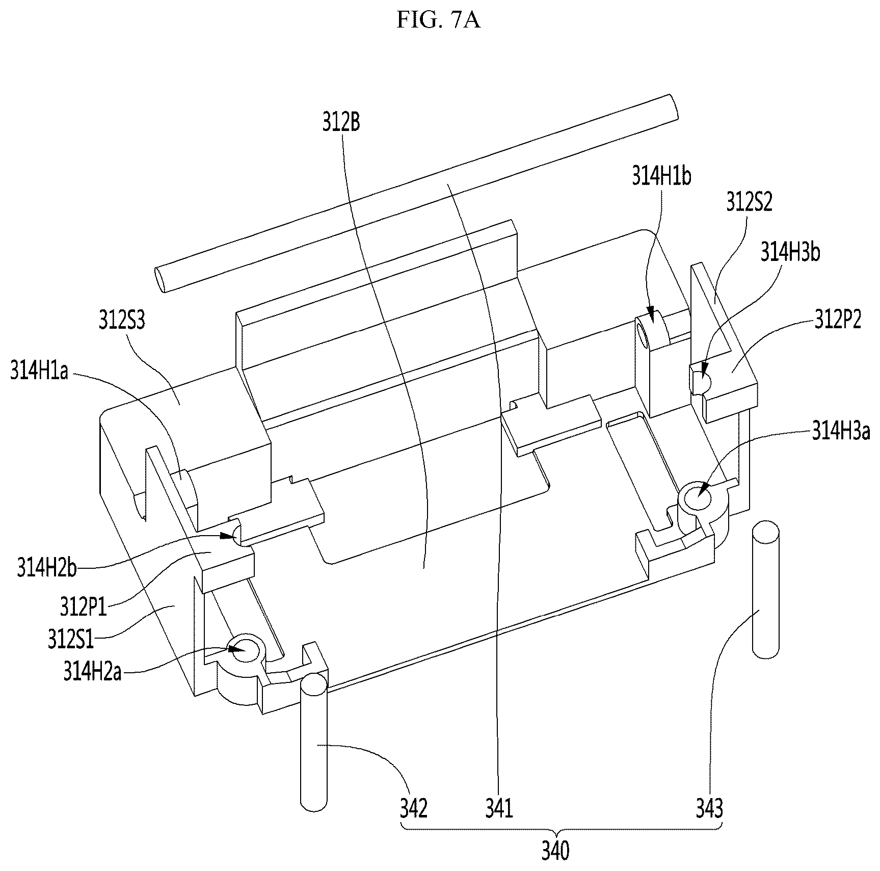 Patent US12313904 Figure 8 – Camera actuator, camera module and camera device including same