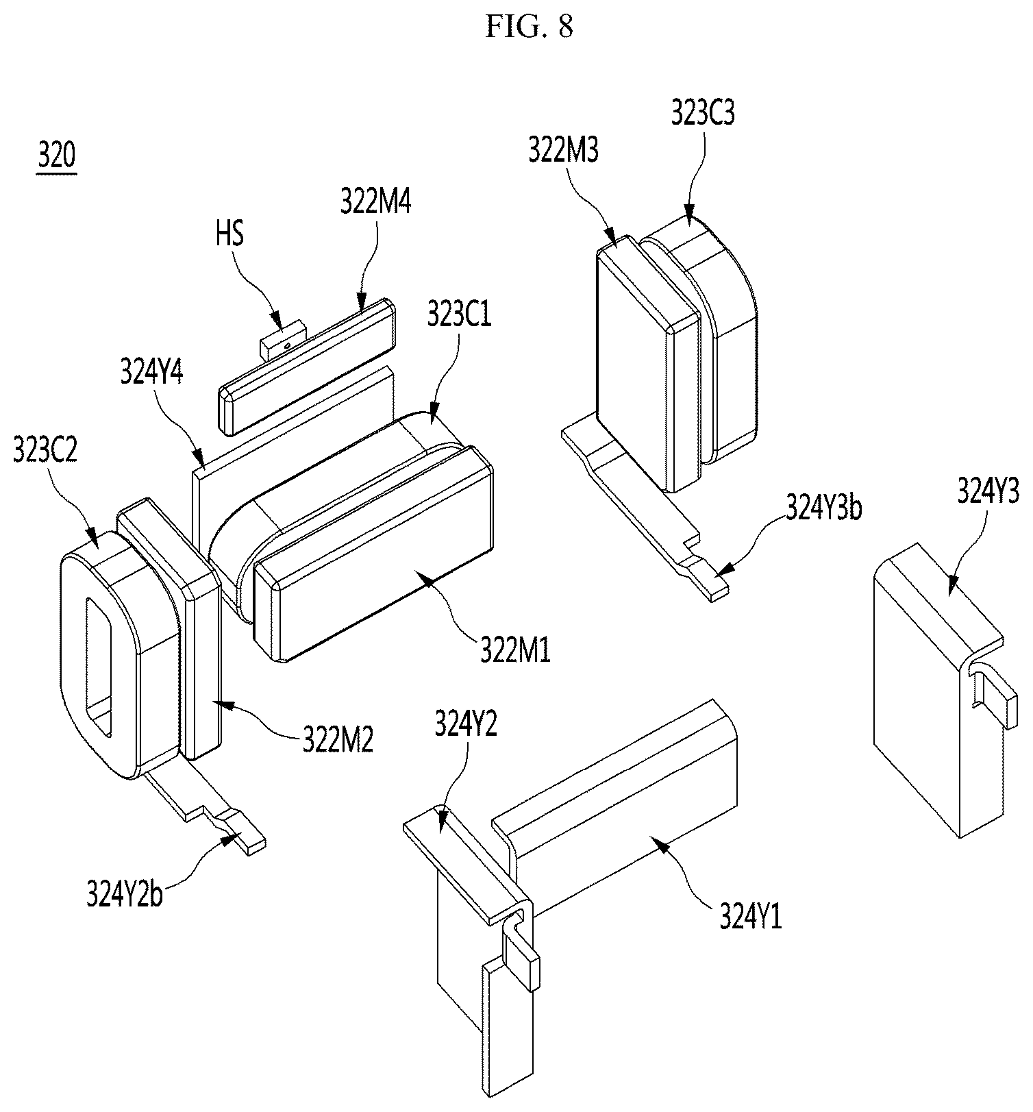 Patent US12313904 Figure 10 – Camera actuator, camera module and camera device including same