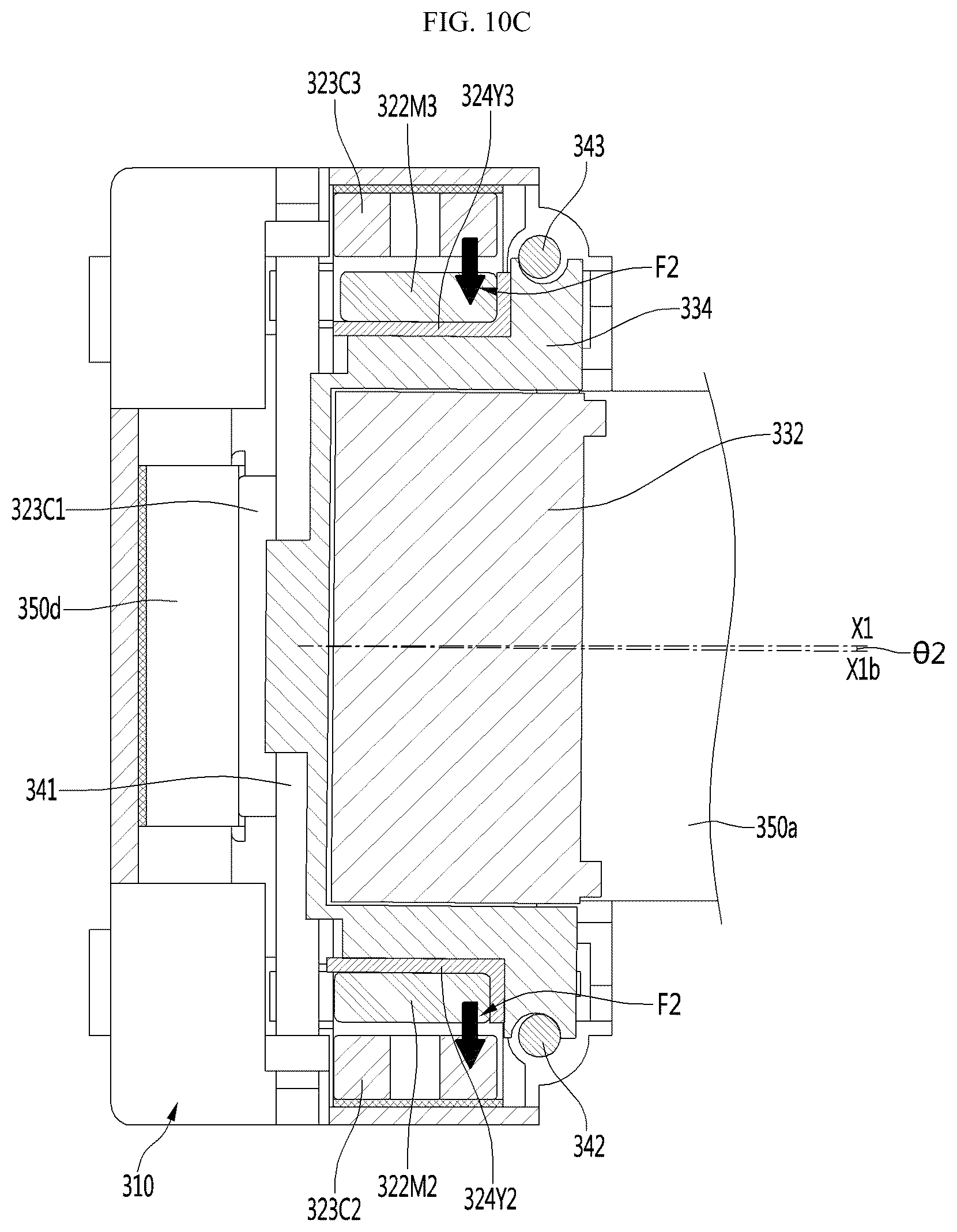 Patent US12313904 Figure 16 – Camera actuator, camera module and camera device including same