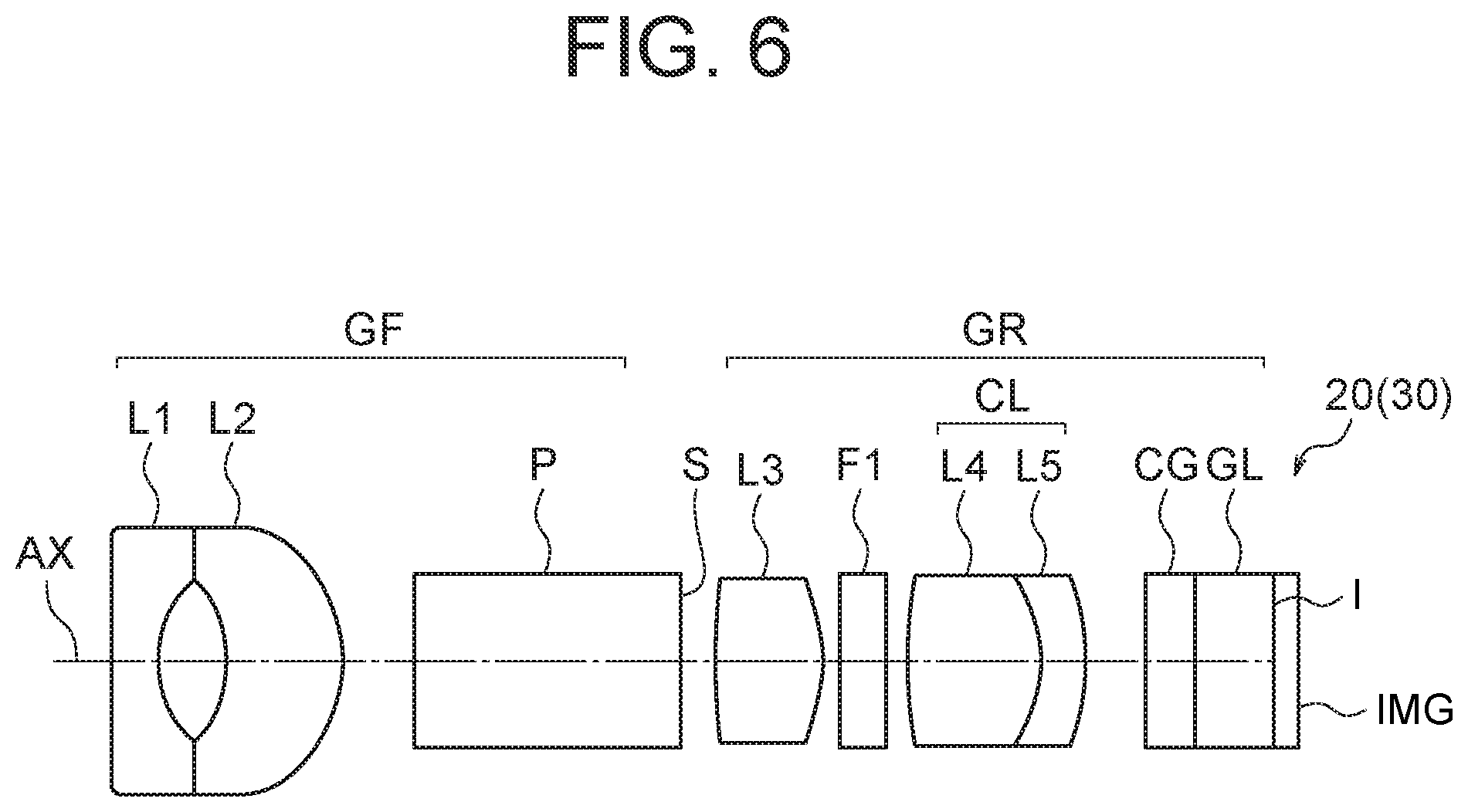 Patent US12313906 Figure 6 – Objective optical system, image pickup apparatus,and endoscope