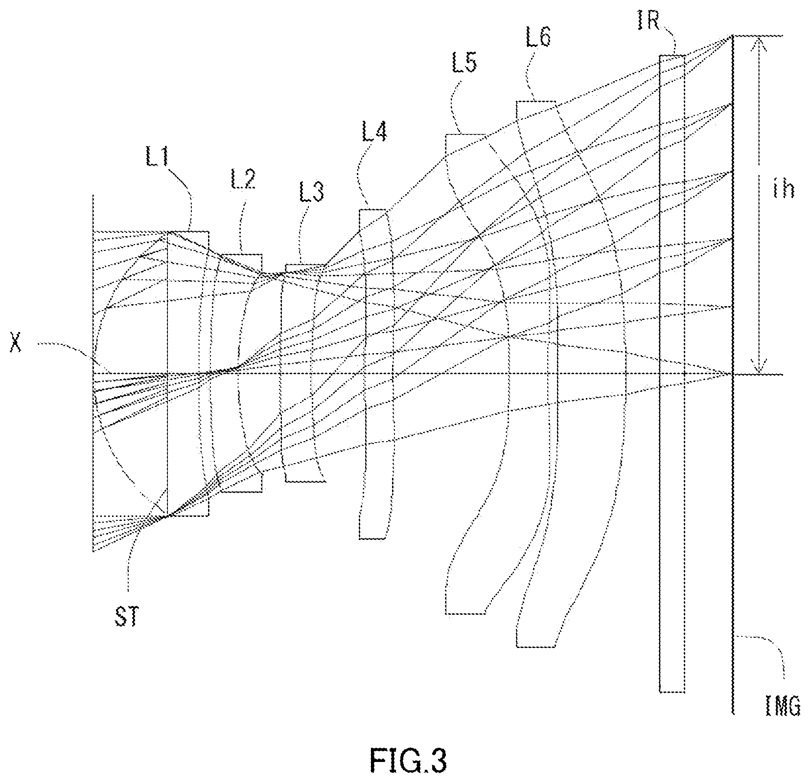 Patent US12313907 Figure 3 – Imaging lens