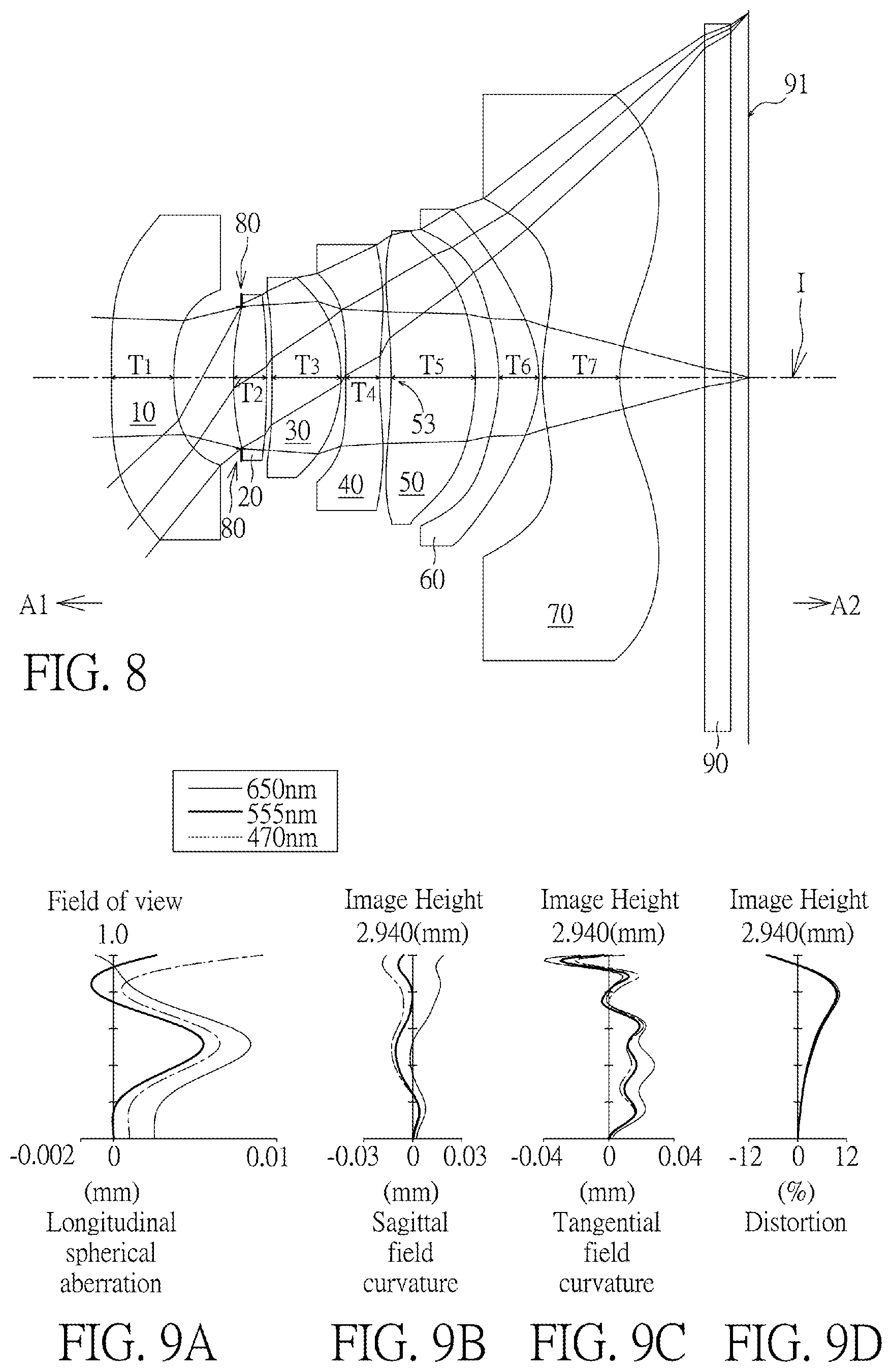 Patent US12313911 Figure 4 – Optical imaging lens