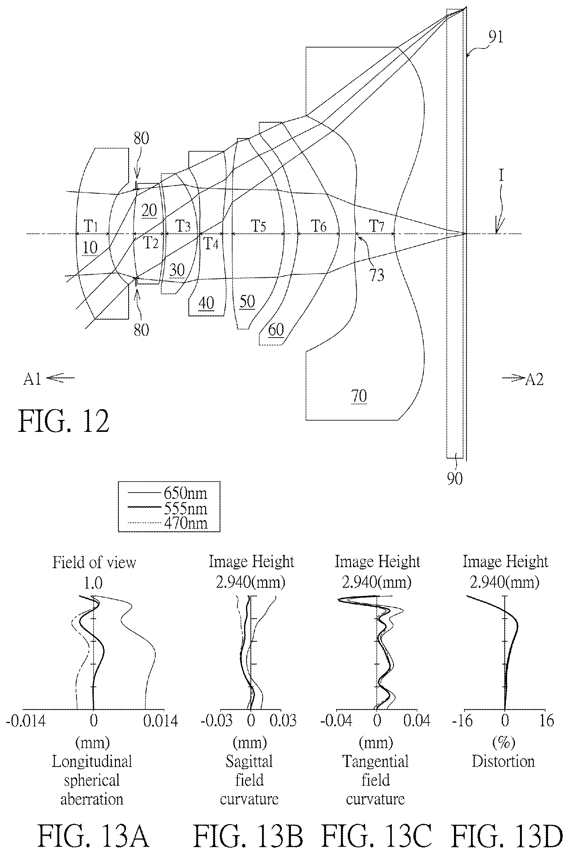 Patent US12313911 Figure 6 – Optical imaging lens