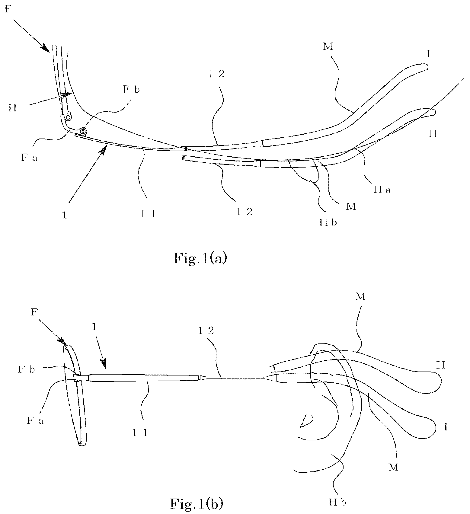 Patent US12313915 Figure 1 – Eyeglass-shaped frame