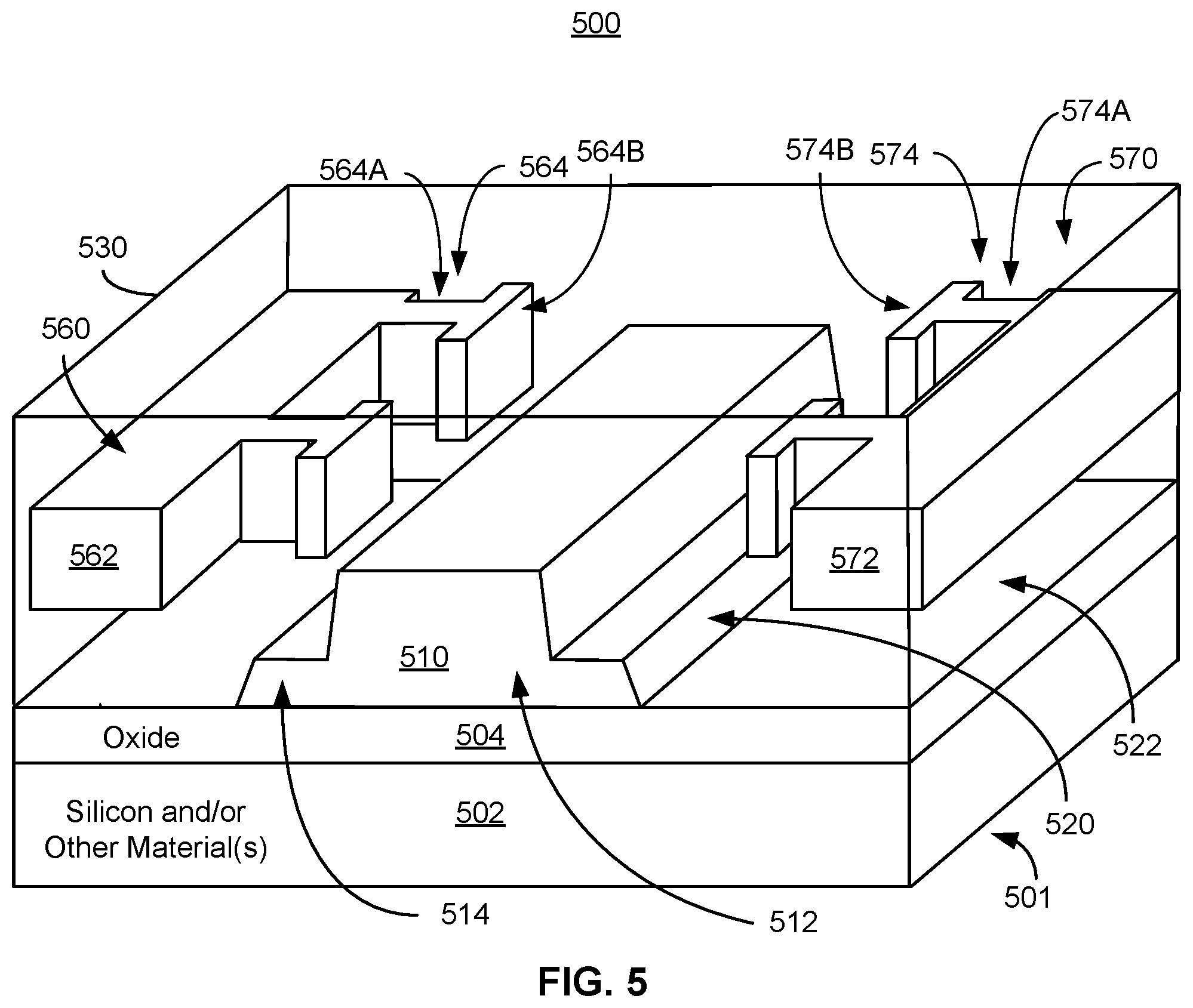 Patent US12313920 Figure 7 – Optical device configured for stress mitigation