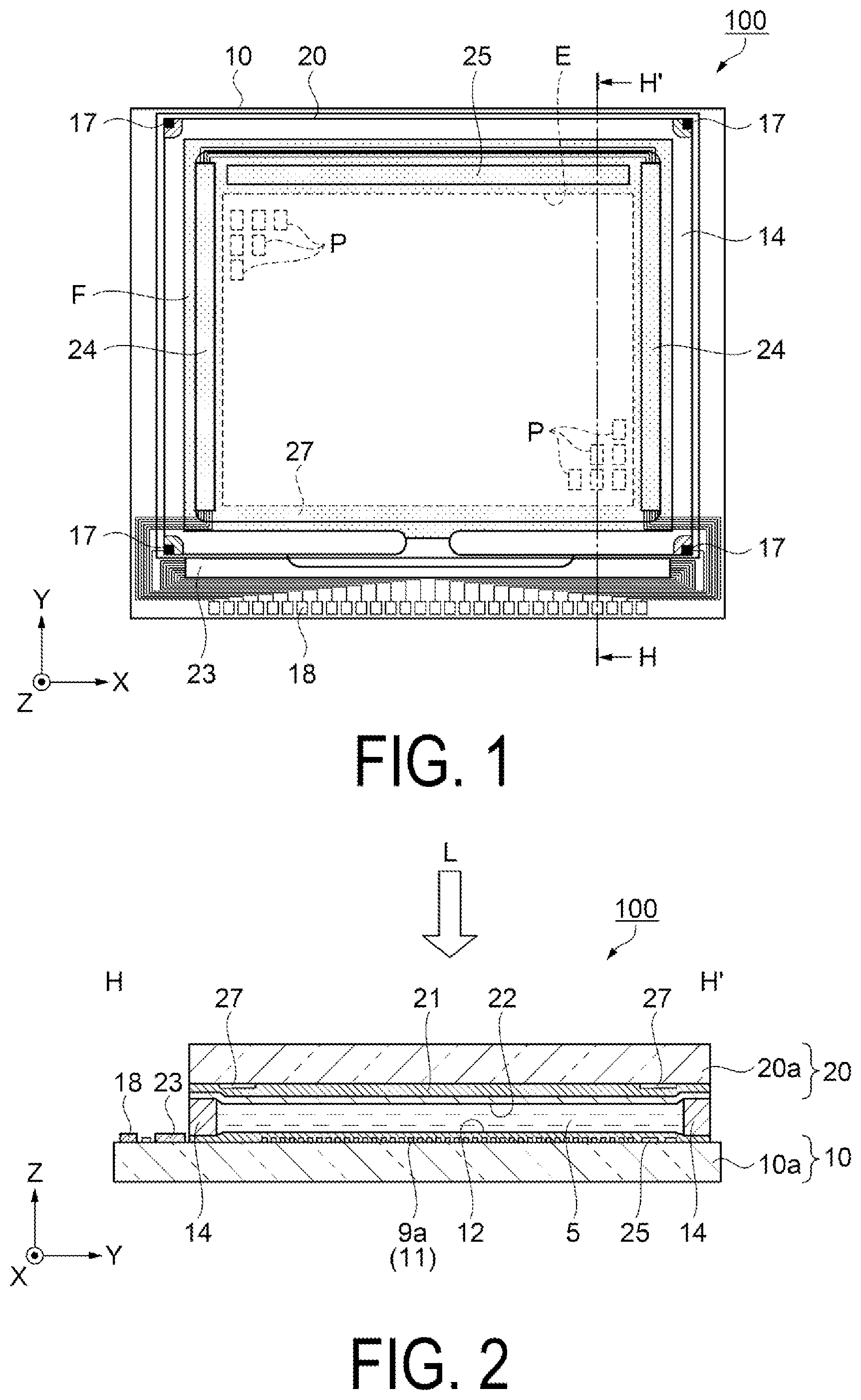 Patent US12313922 Figure 1 – Liquid crystal apparatus and electronic device