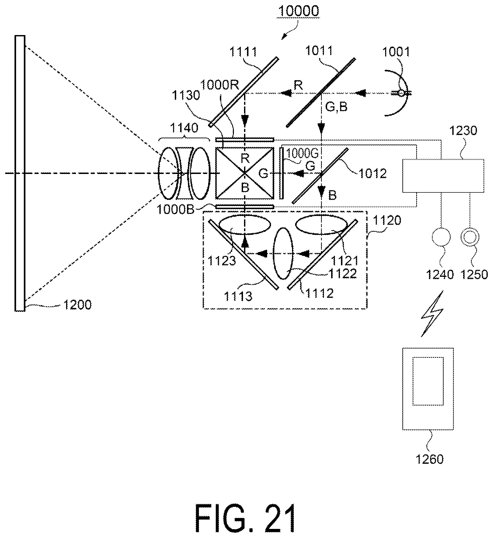 Patent US12313922 Figure 15 – Liquid crystal apparatus and electronic device