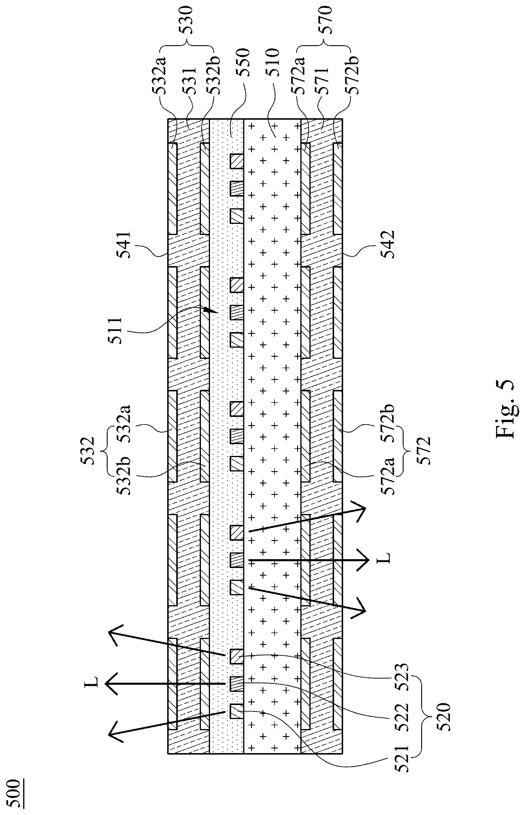 Patent US12313925 Figure 6 – Micro LED transparent display