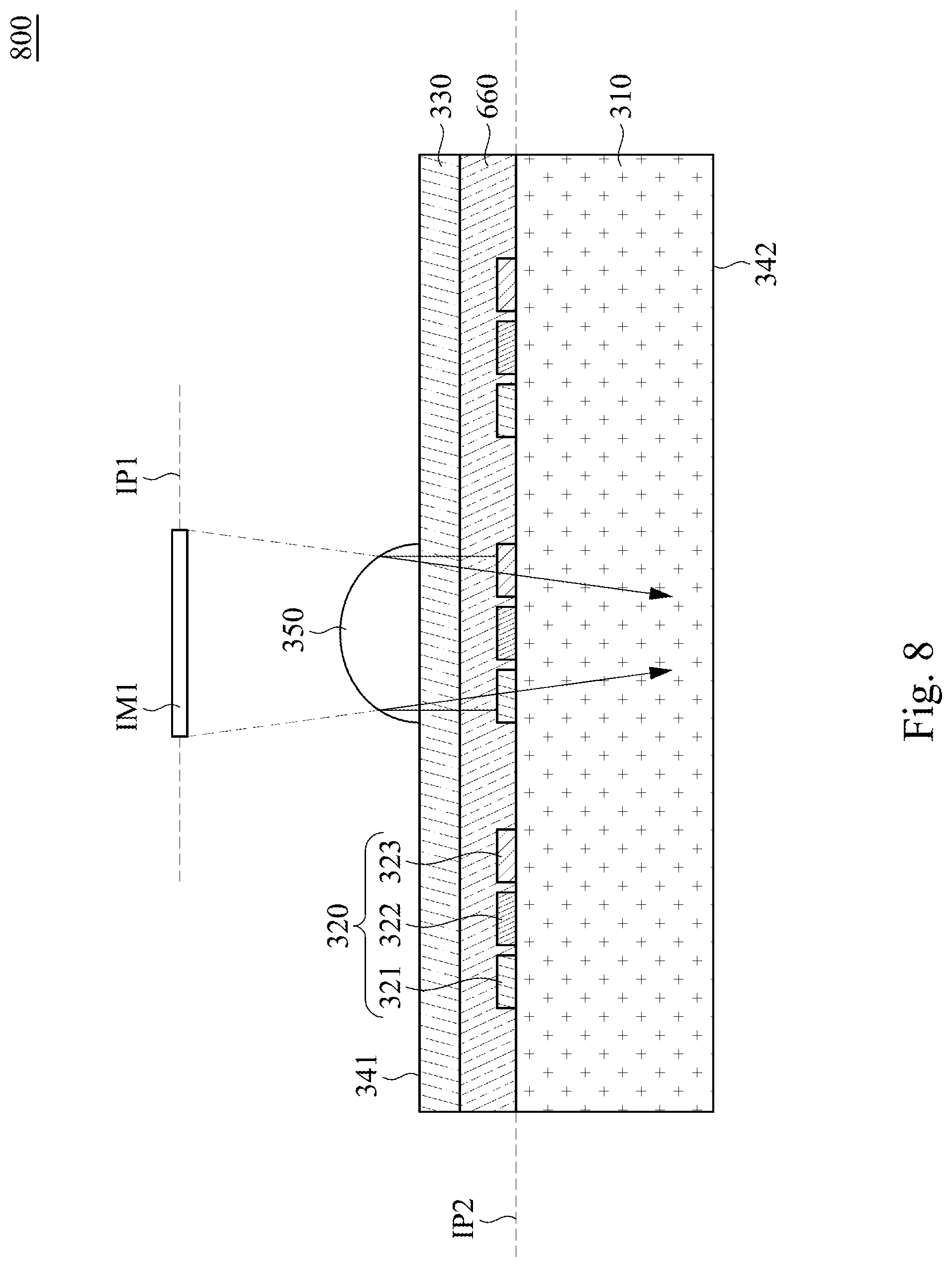 Patent US12313925 Figure 9 – Micro LED transparent display