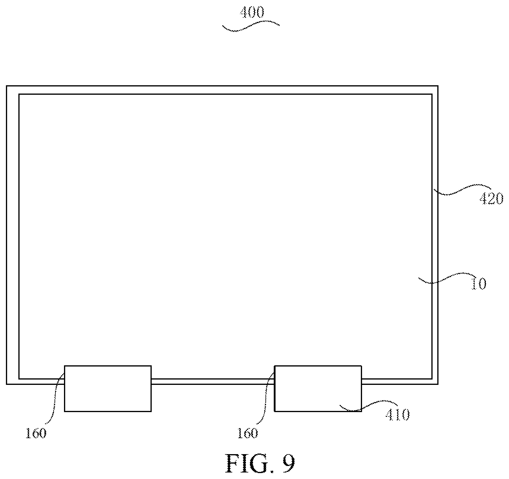 Patent US12313926 Figure 5 – Display panel, method of making the same, and display device