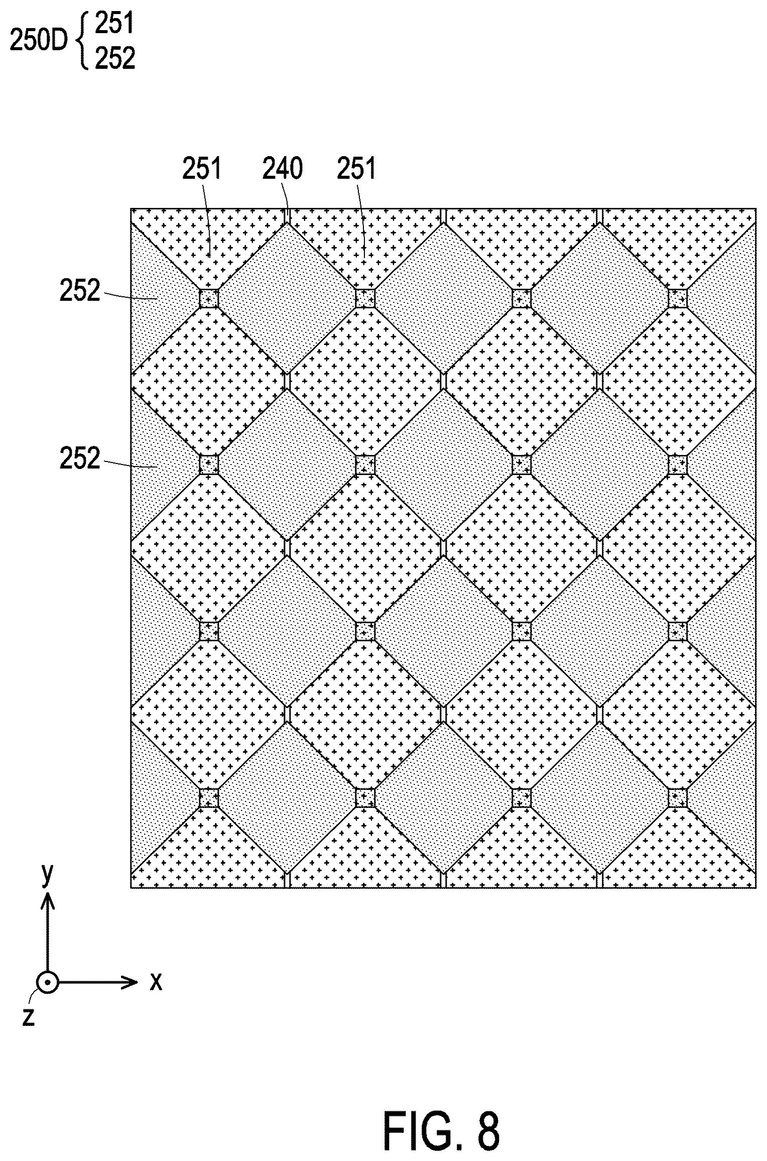 Patent US12313927 Figure 7 – Decoration panel and display apparatus