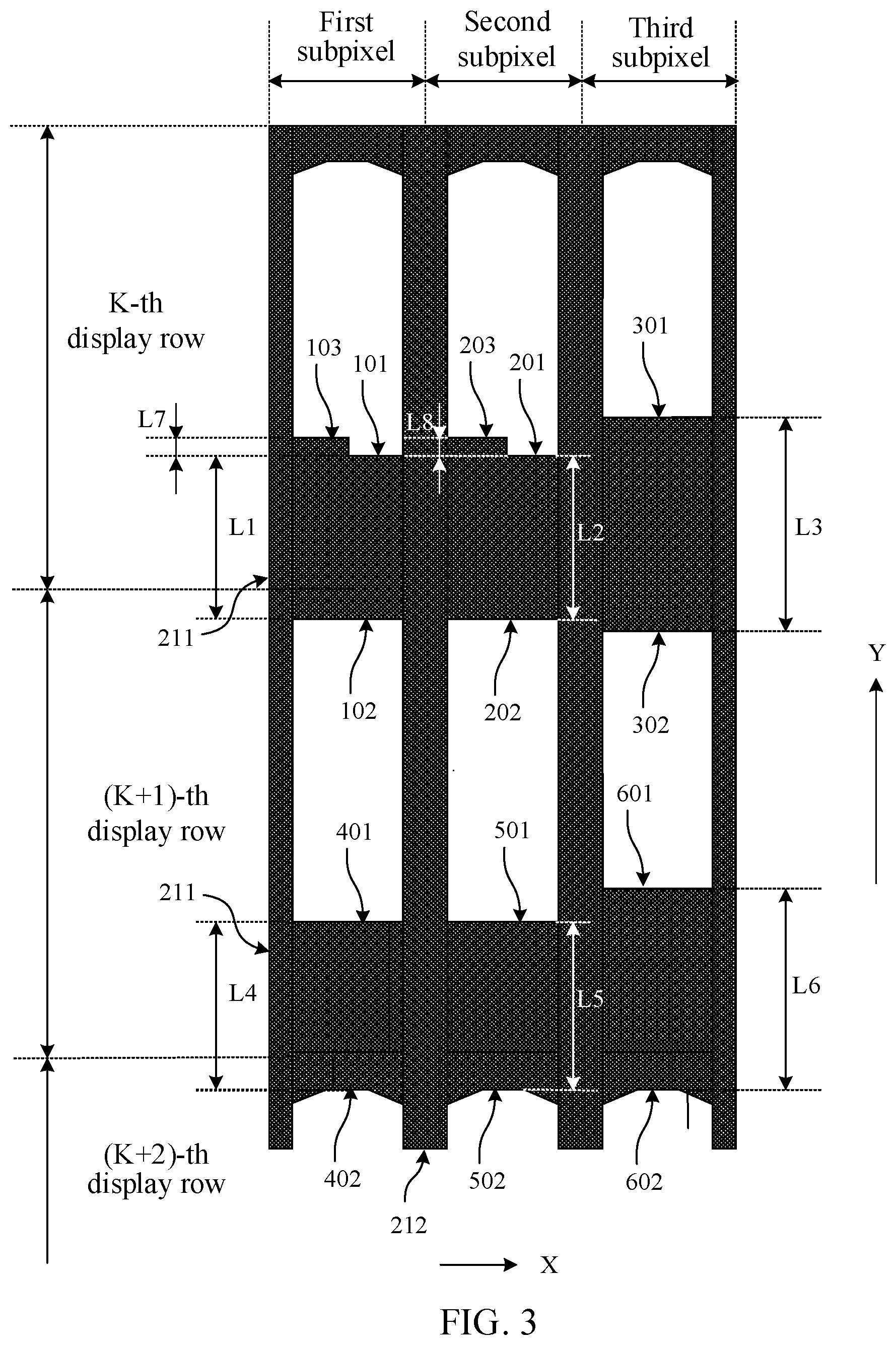 Patent US12313928 Figure 2 – Display panel and display device