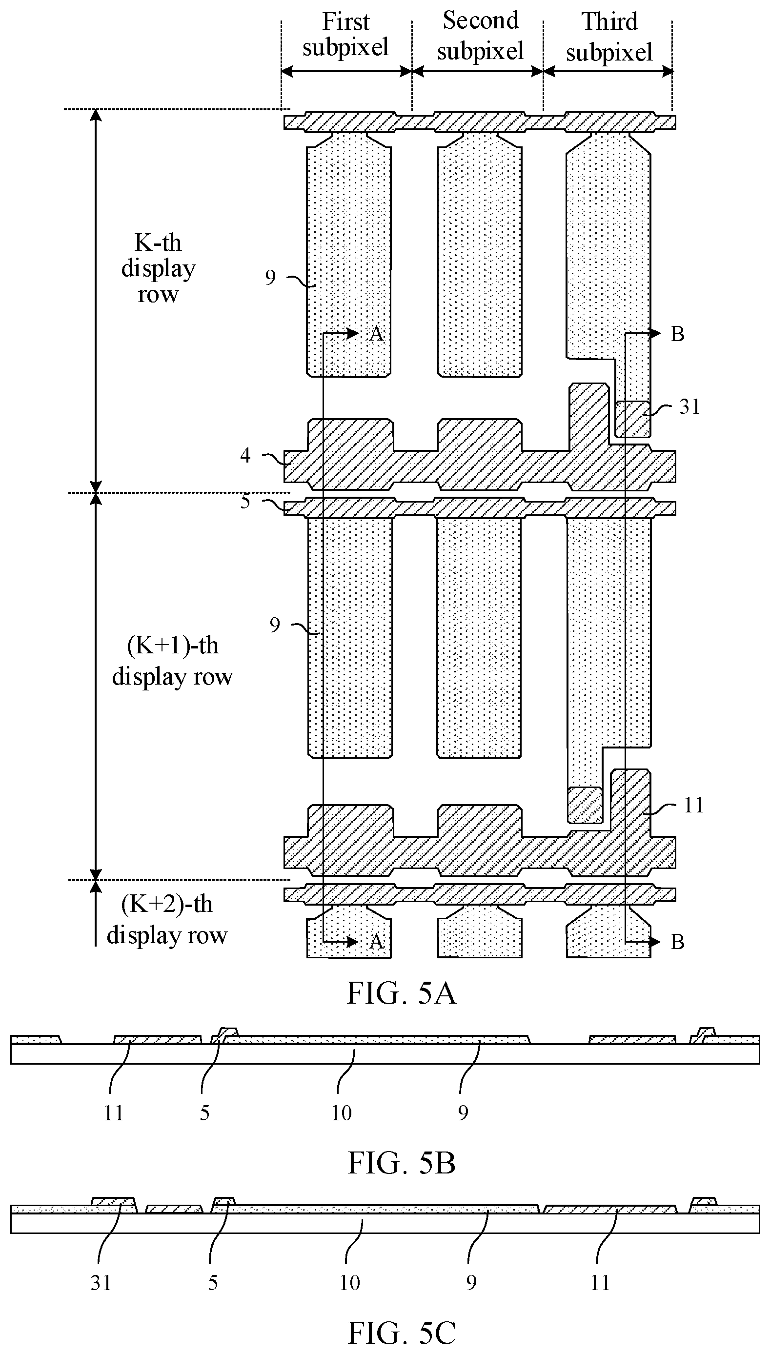 Patent US12313928 Figure 4 – Display panel and display device