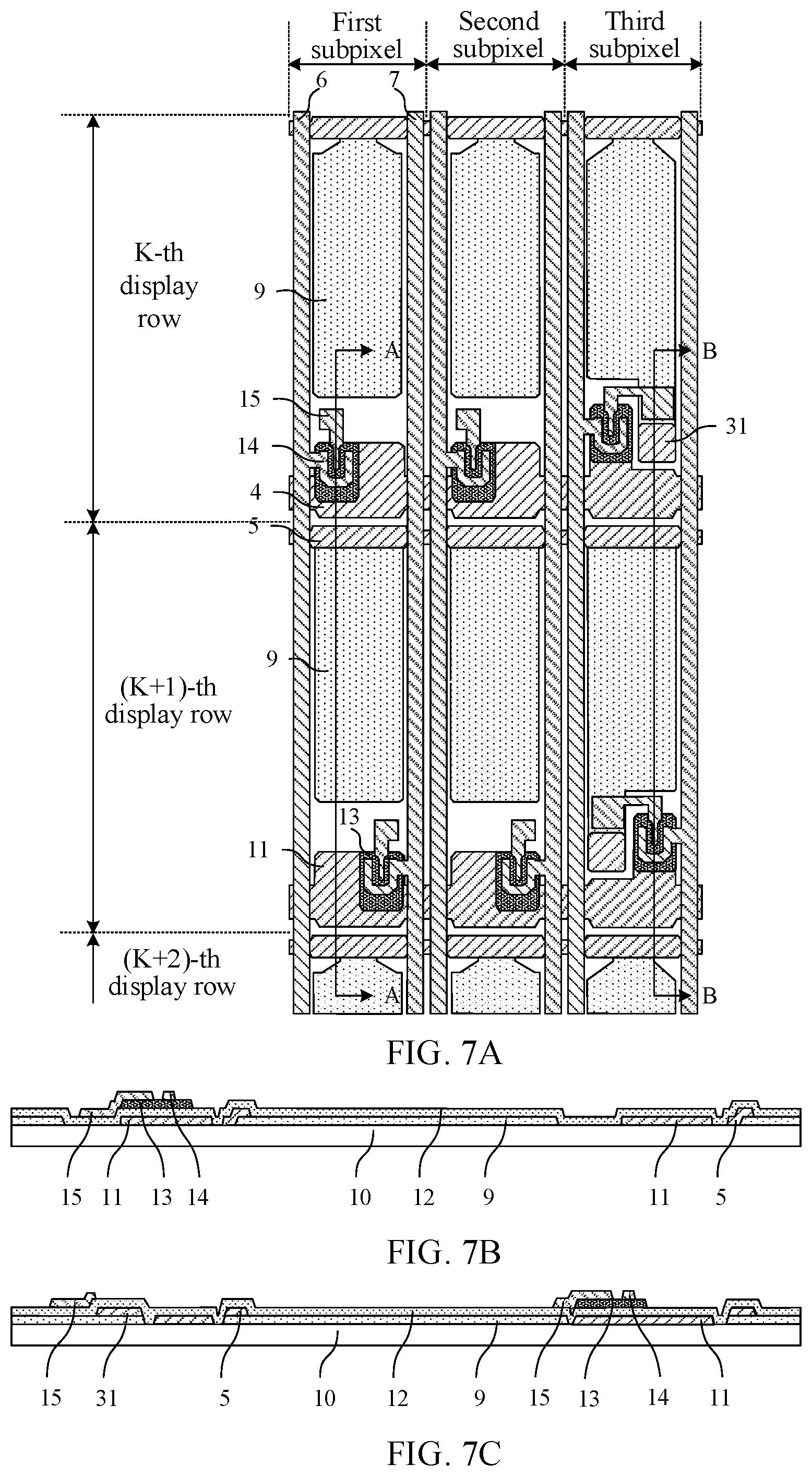 Patent US12313928 Figure 6 – Display panel and display device