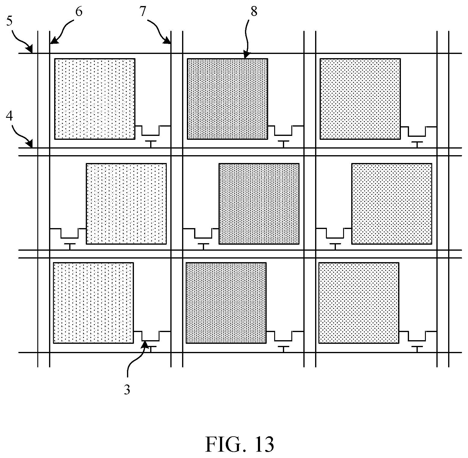 Patent US12313928 Figure 12 – Display panel and display device