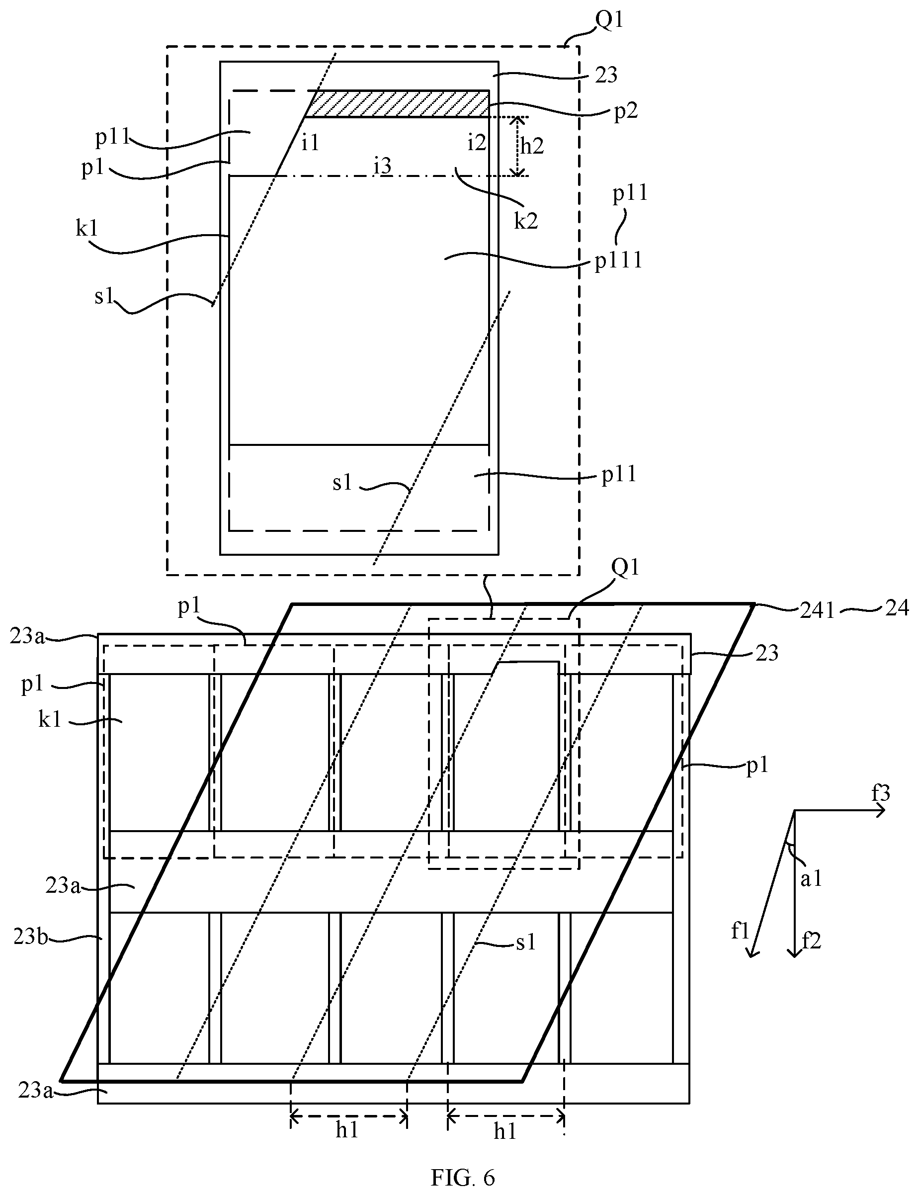 Patent US12313929 Figure 5 – Display panel and display apparatus