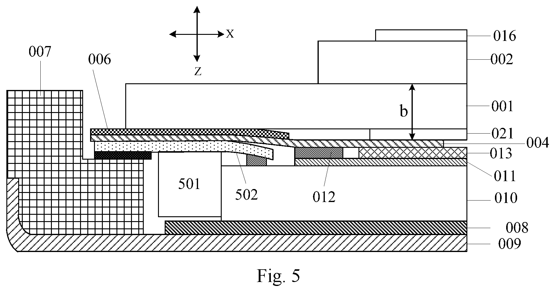 Patent US12313930 Figure 5 – Display device and assembly method therefor