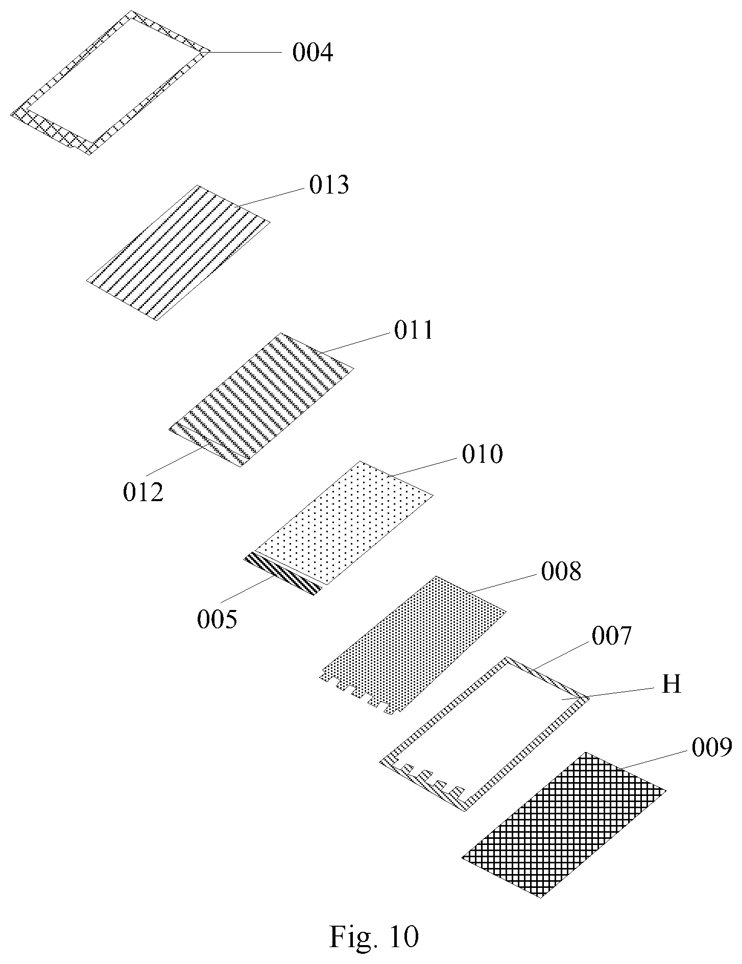 Patent US12313930 Figure 8 – Display device and assembly method therefor