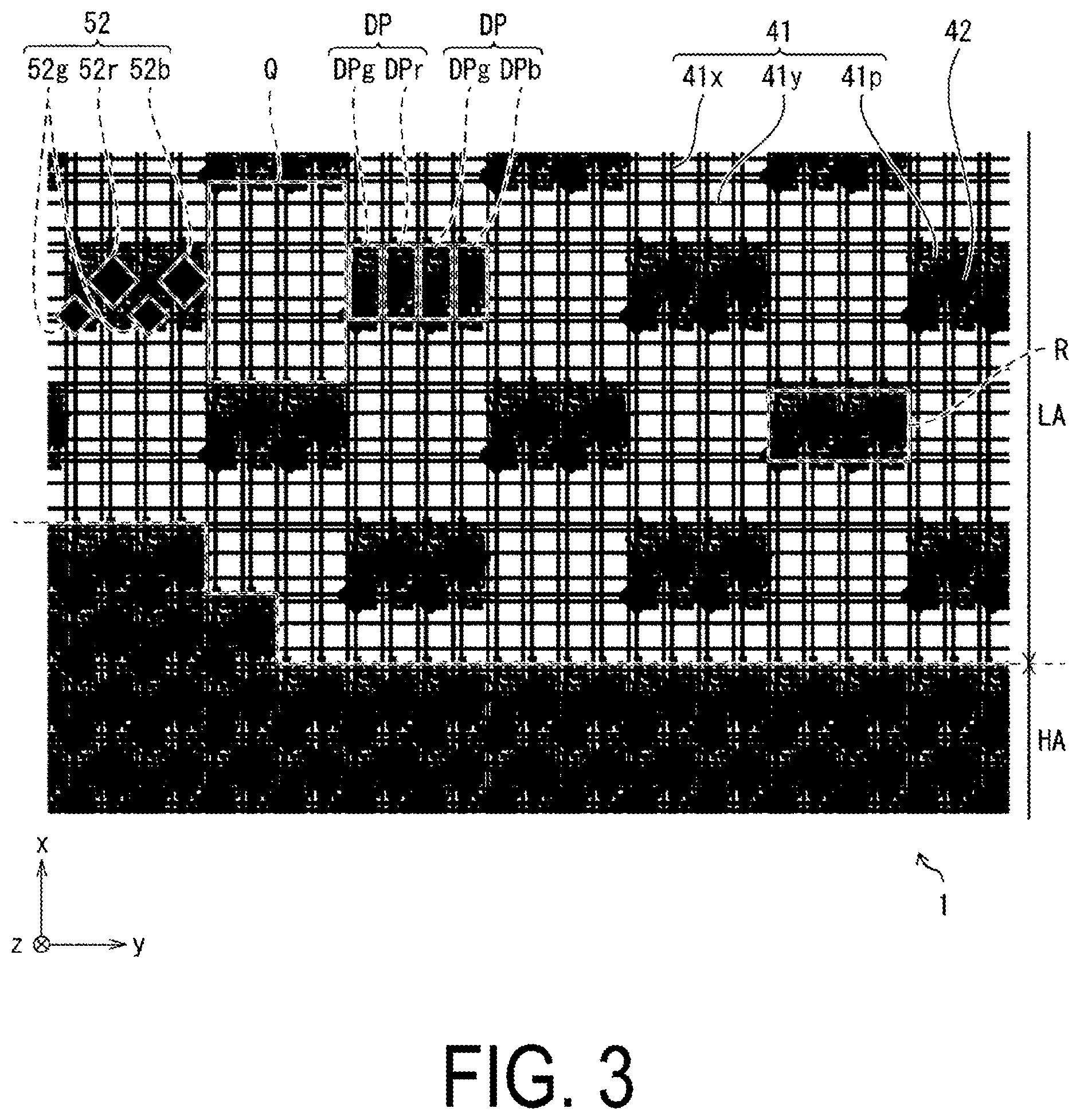 Patent US12313931 Figure 3 – Display device