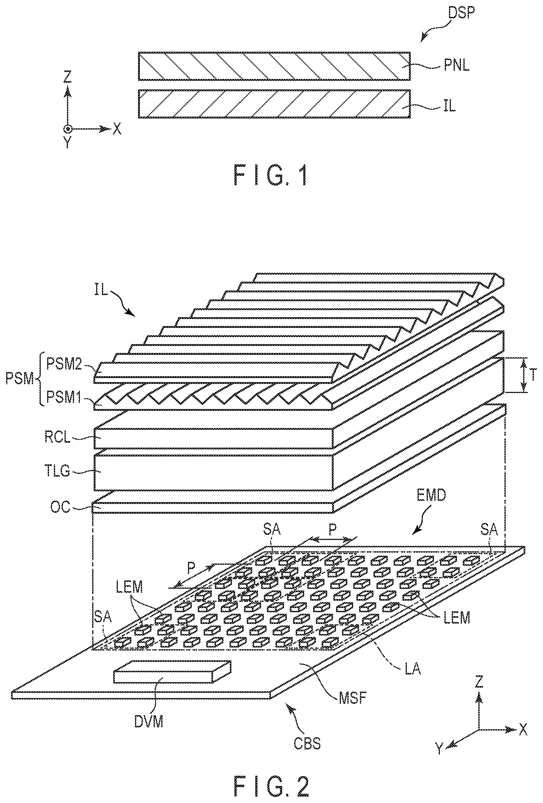 Patent US12313932 Figure 1 – Illumination device and display device