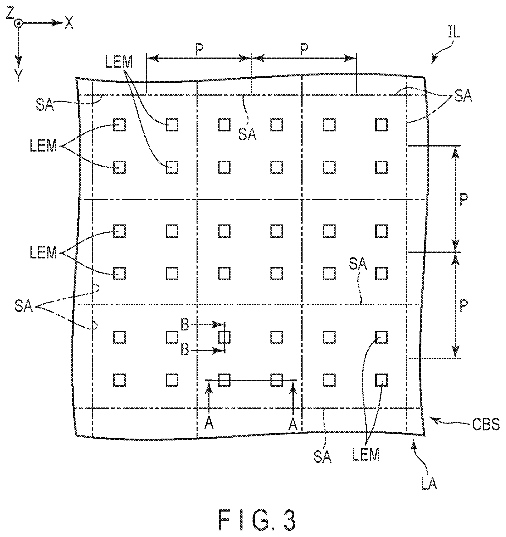 Patent US12313932 Figure 2 – Illumination device and display device