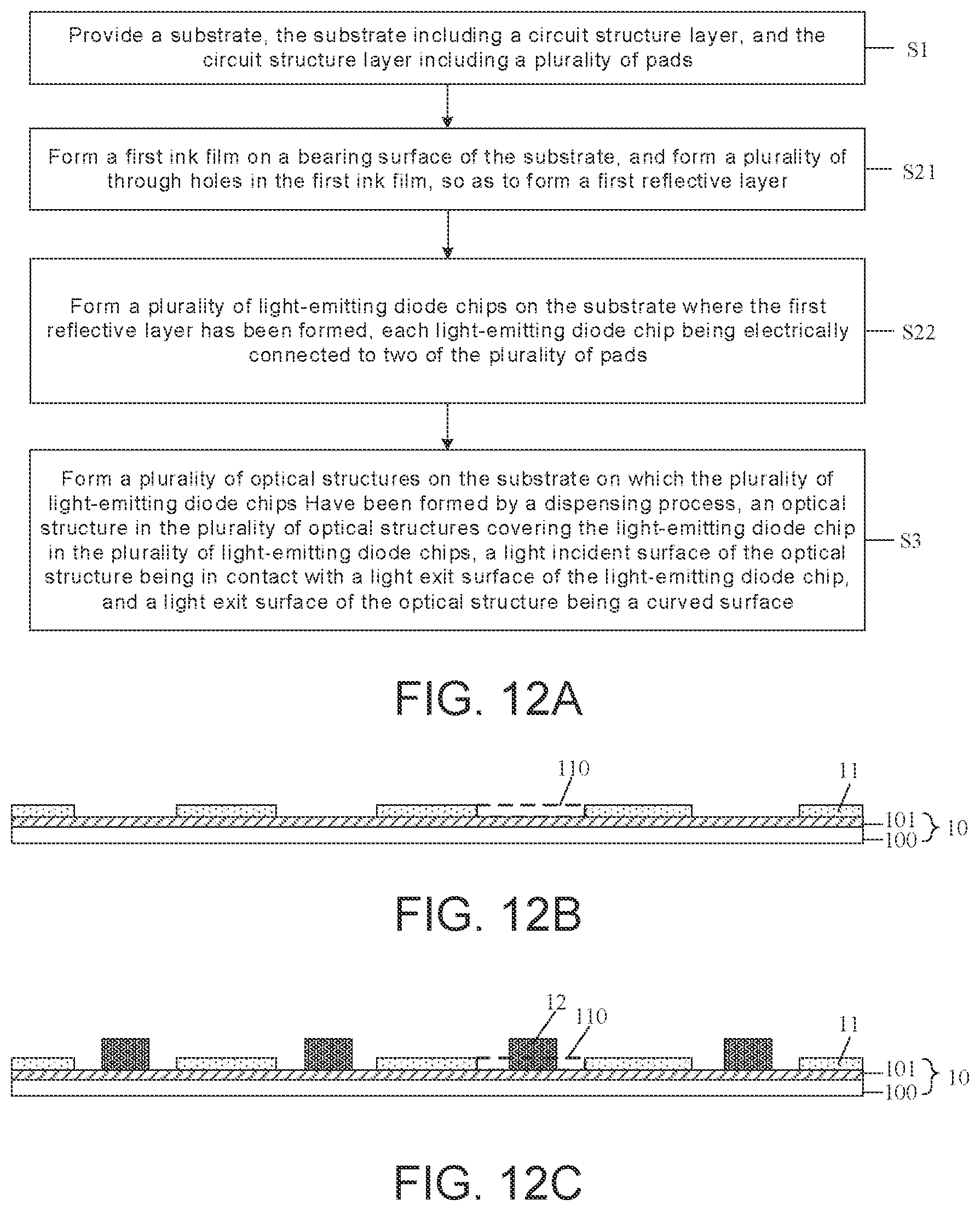 Patent US12313933 Figure 9 – Backplane and method for manufacturing the same, and display device