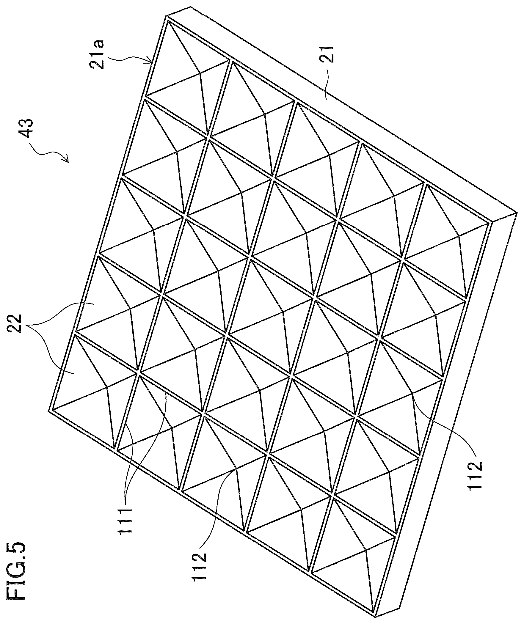 Patent US12313935 Figure 5 – Light diffusion sheet, back-light unit, liquid crystal display device, information apparatus, and method for manufacturing back-light unit