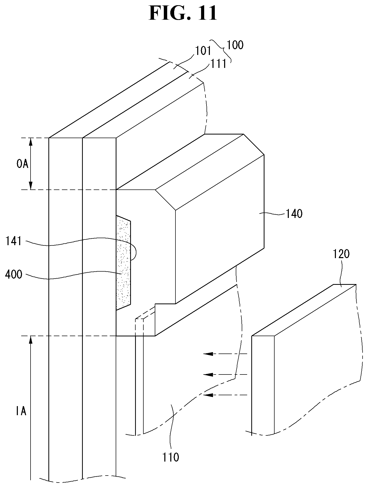 Patent US12313937 Figure 6 – Display apparatus comprising a side portion having an outer side surface that is entirely exposed to form an exterior side surface of the display apparatus