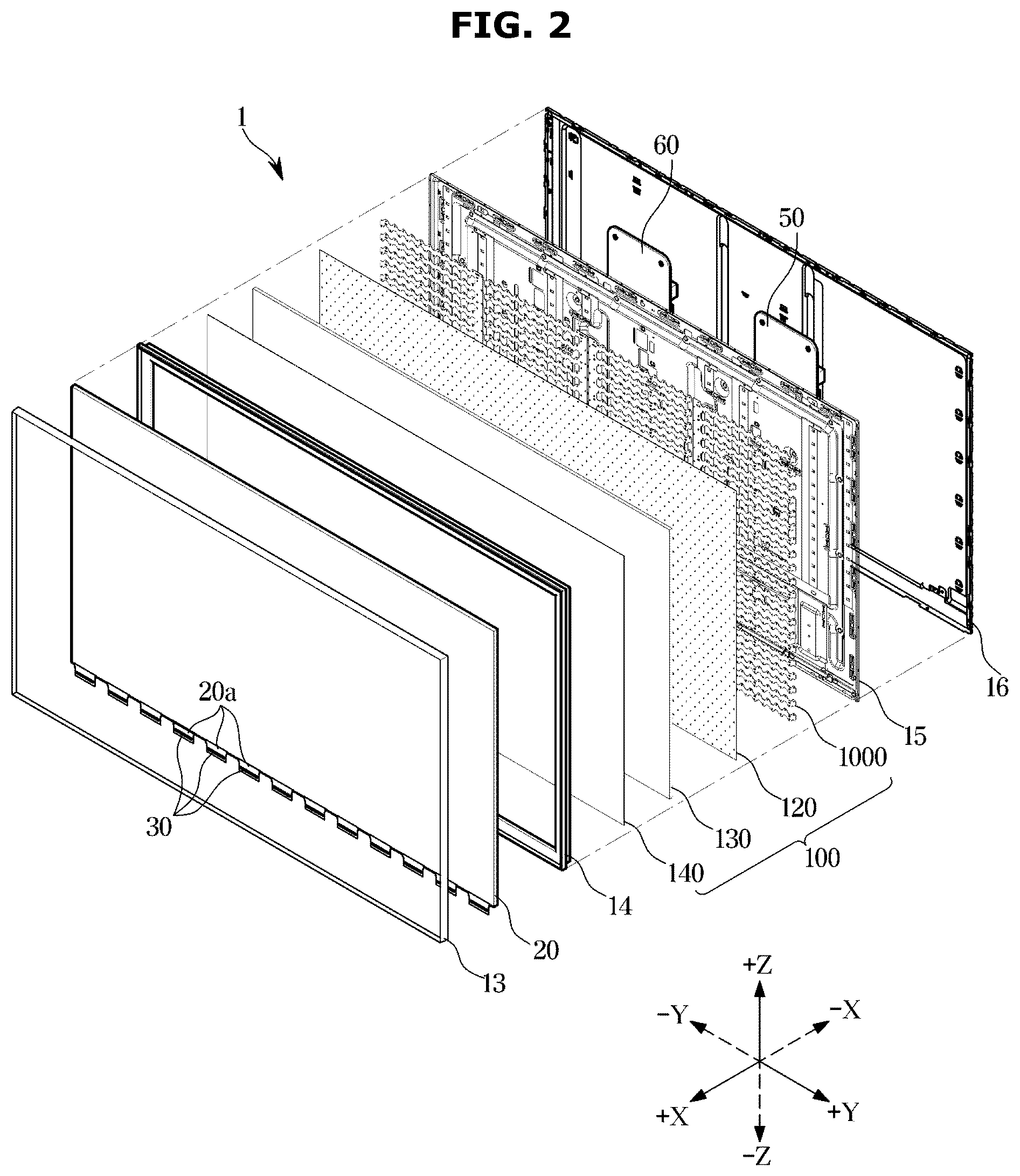 Patent US12313938 Figure 2 – Display apparatus
