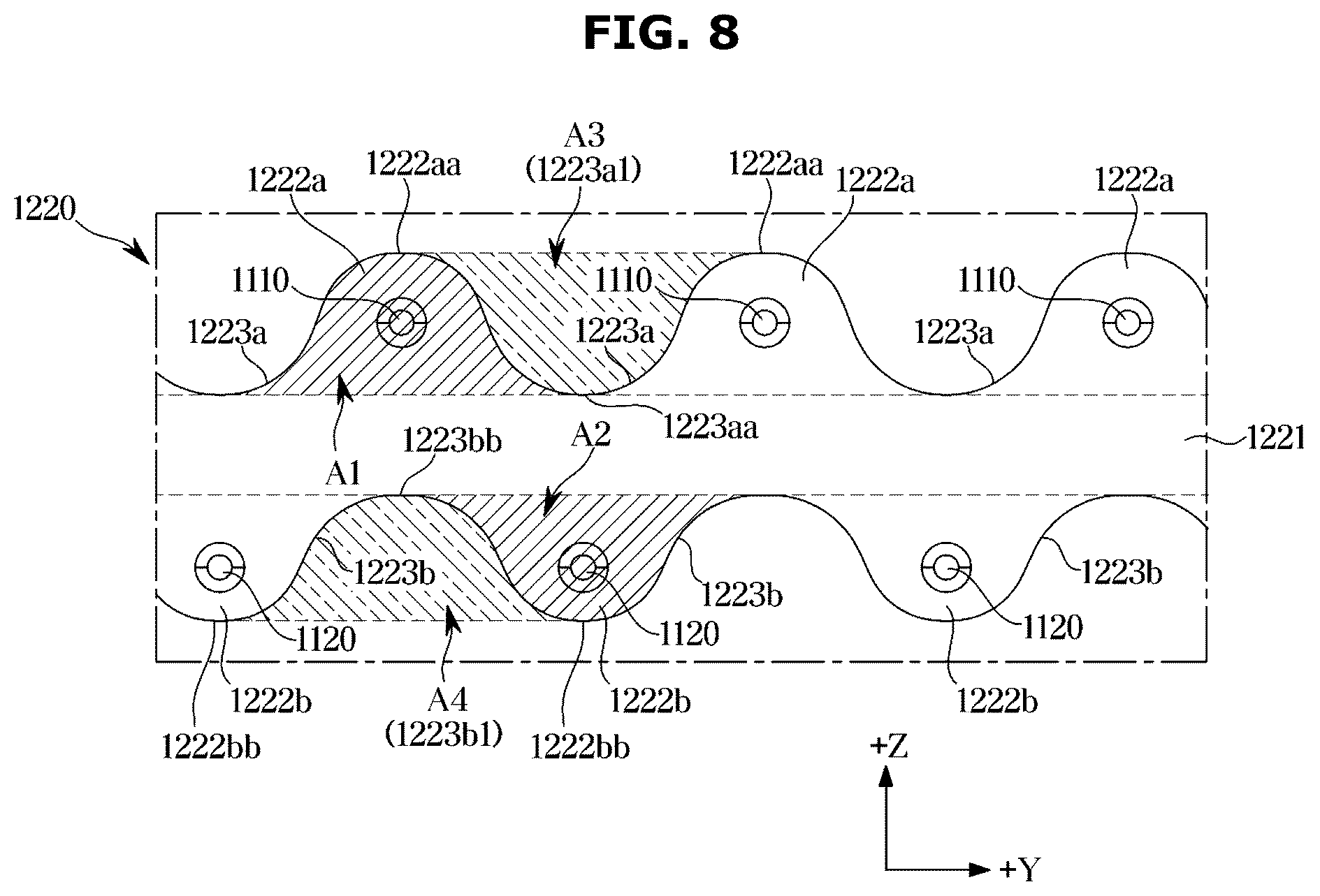Patent US12313938 Figure 8 – Display apparatus