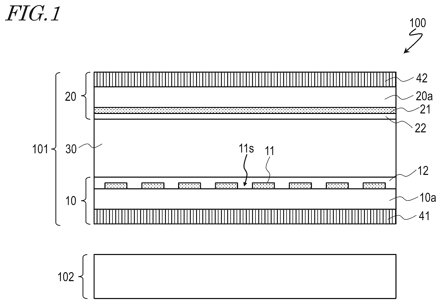 Patent US12313939 Figure 1 – Liquid crystal display apparatus
