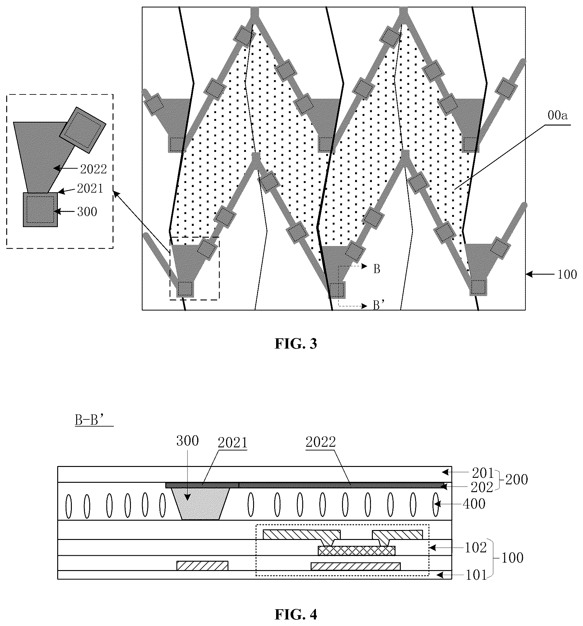 Patent US12313941 Figure 2 – Liquid crystal light-control panel and display device