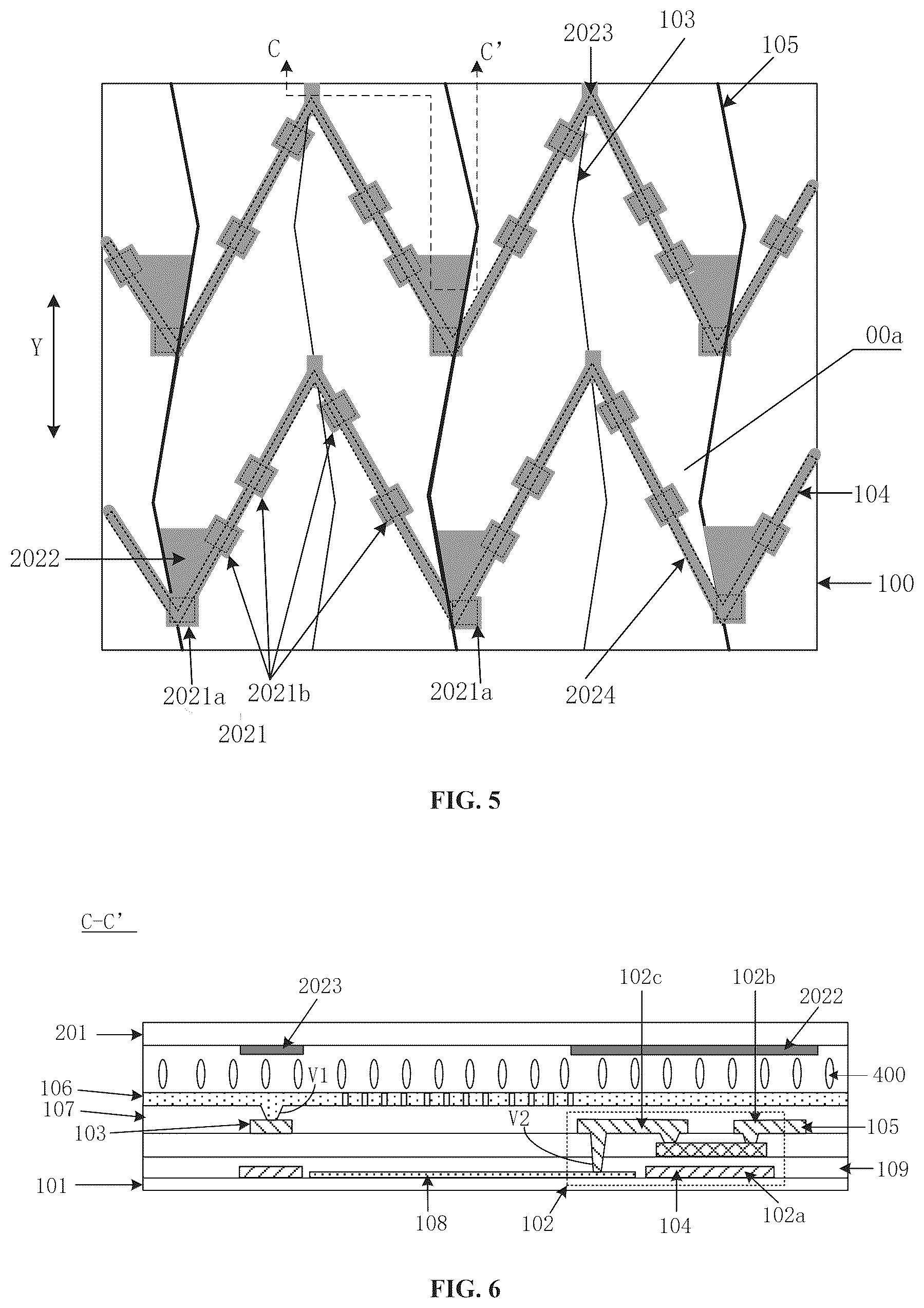 Patent US12313941 Figure 3 – Liquid crystal light-control panel and display device