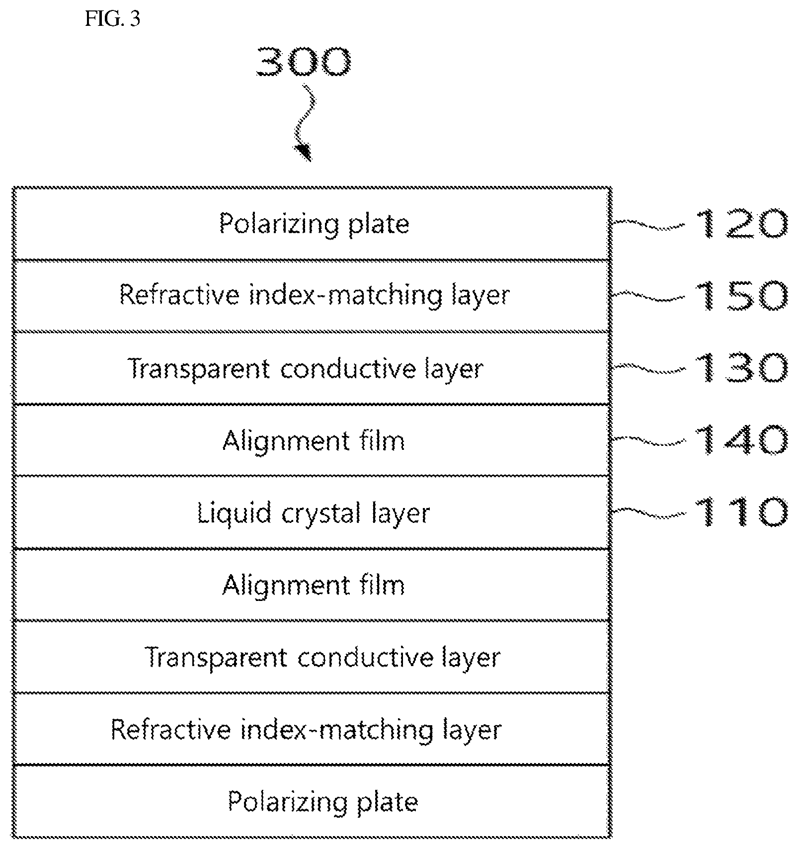 Patent US12313942 Figure 3 – Optical laminate and manufacturing method therefor, smart window comprising same, and vehicle and building windows and doors to which same are applied