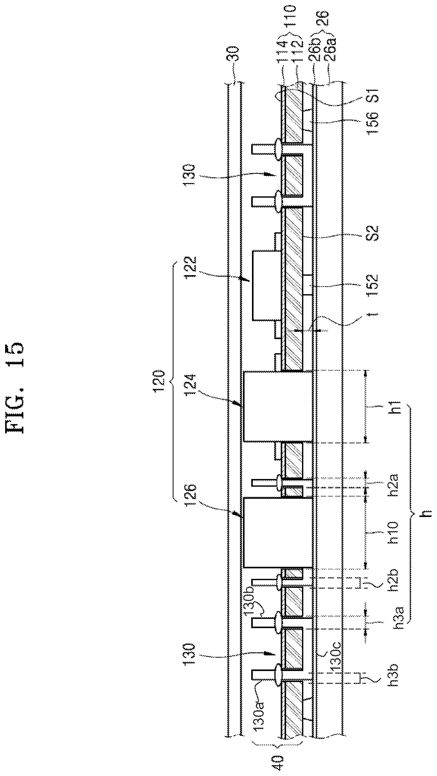 Patent US12313943 Figure 12 – Display device with slim control assembly