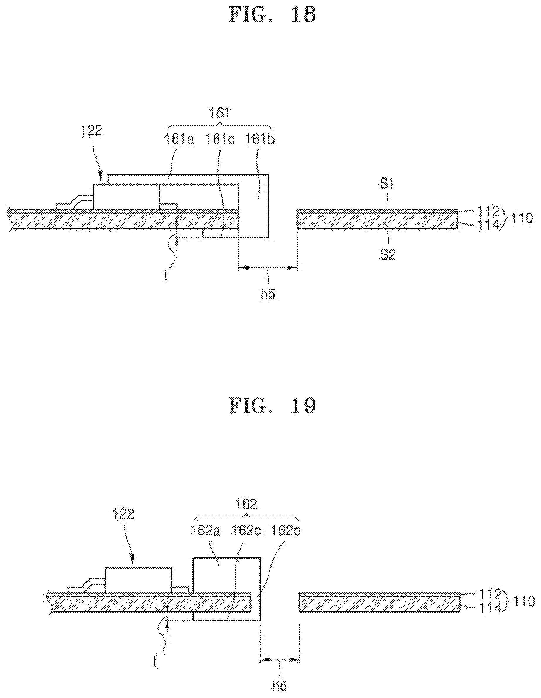 Patent US12313943 Figure 16 – Display device with slim control assembly
