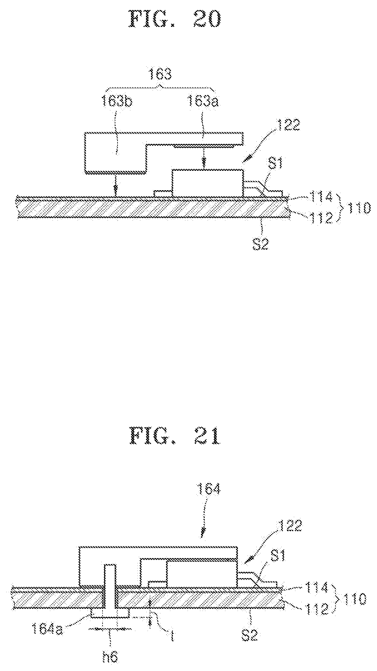 Patent US12313943 Figure 17 – Display device with slim control assembly