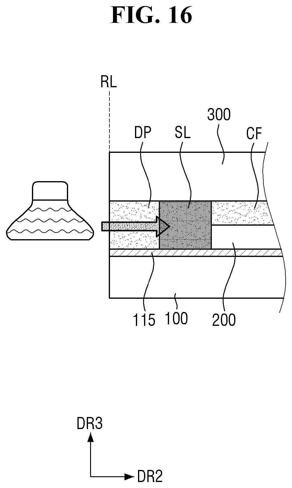 Patent US12313944 Figure 16 – Display device and method for manufacturing same