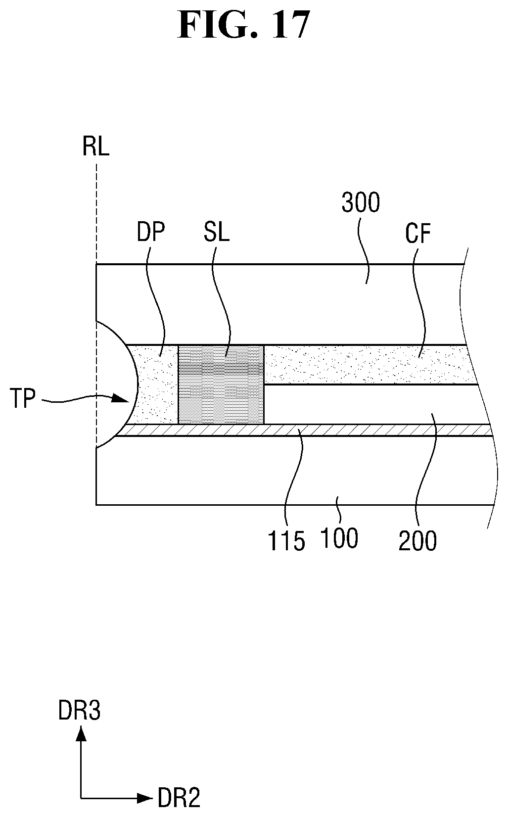 Patent US12313944 Figure 17 – Display device and method for manufacturing same