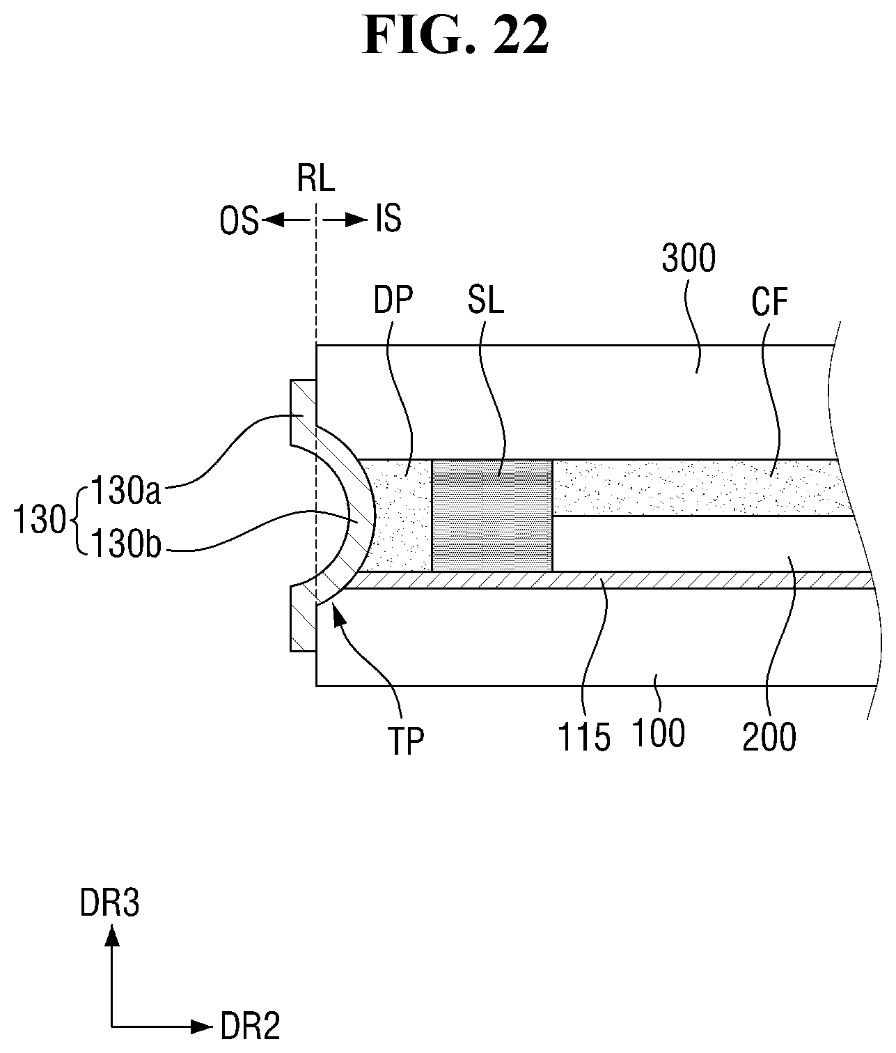 Patent US12313944 Figure 20 – Display device and method for manufacturing same