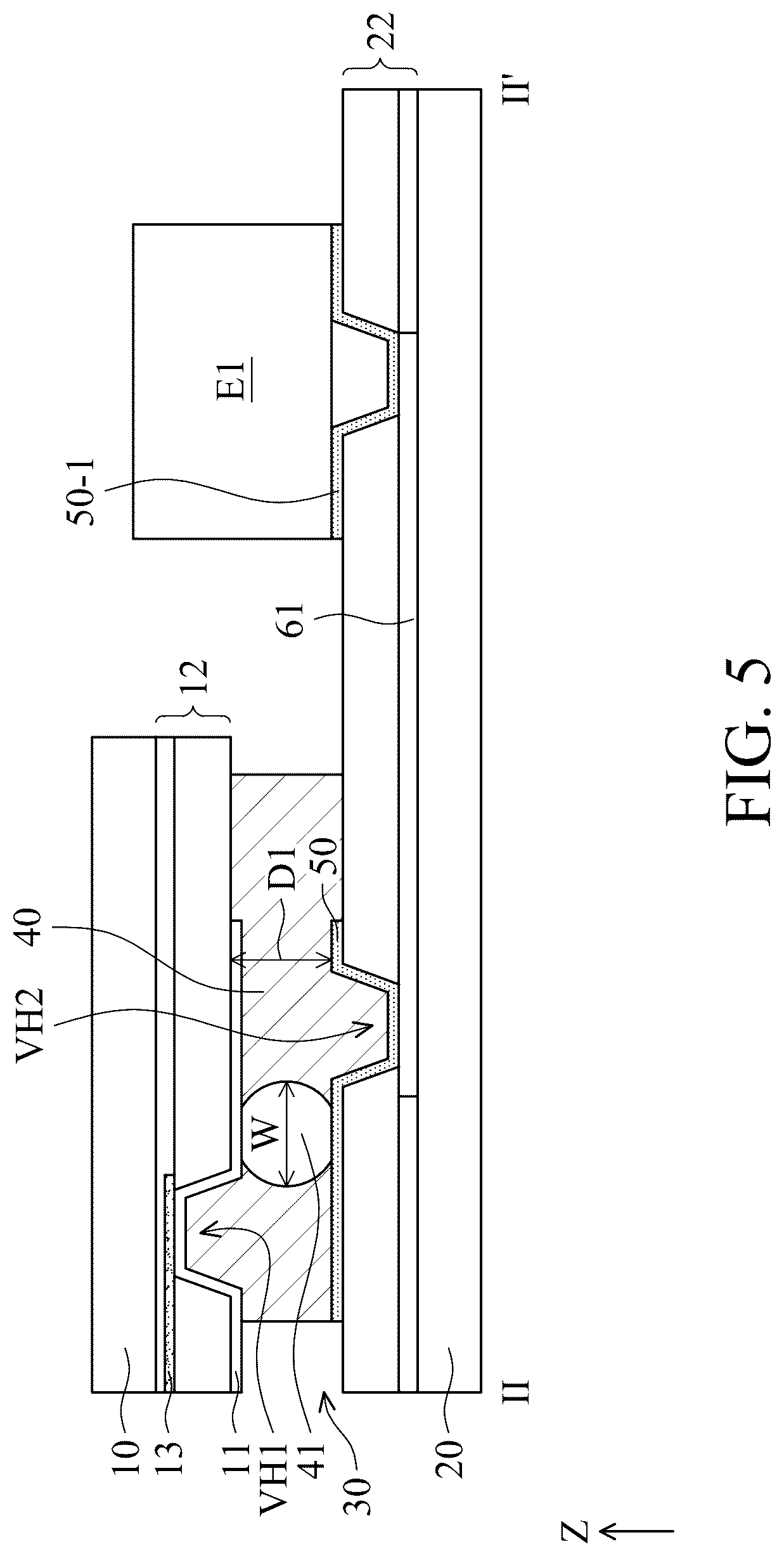 Patent US12313945 Figure 5 – Electronic device