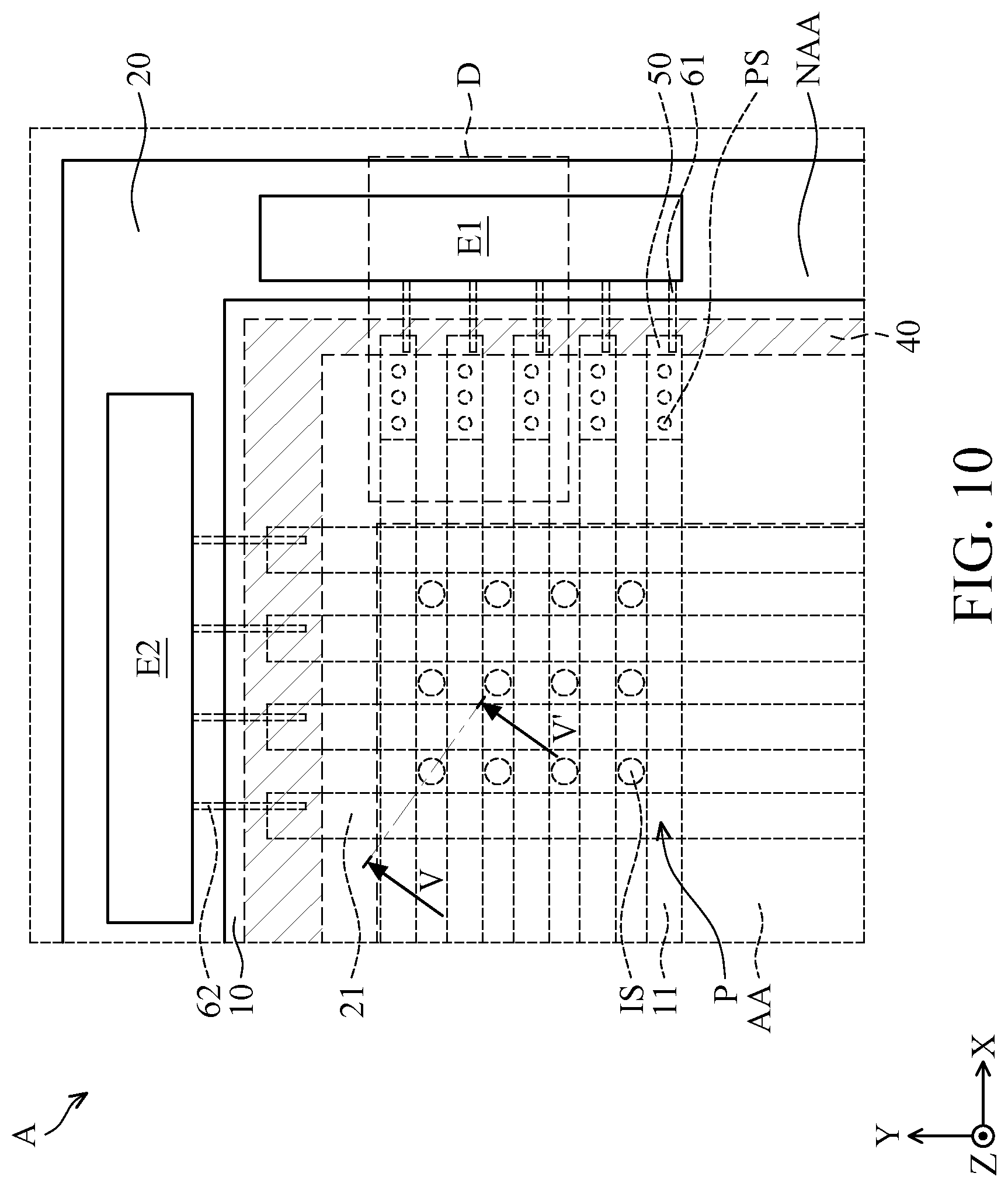 Patent US12313945 Figure 10 – Electronic device