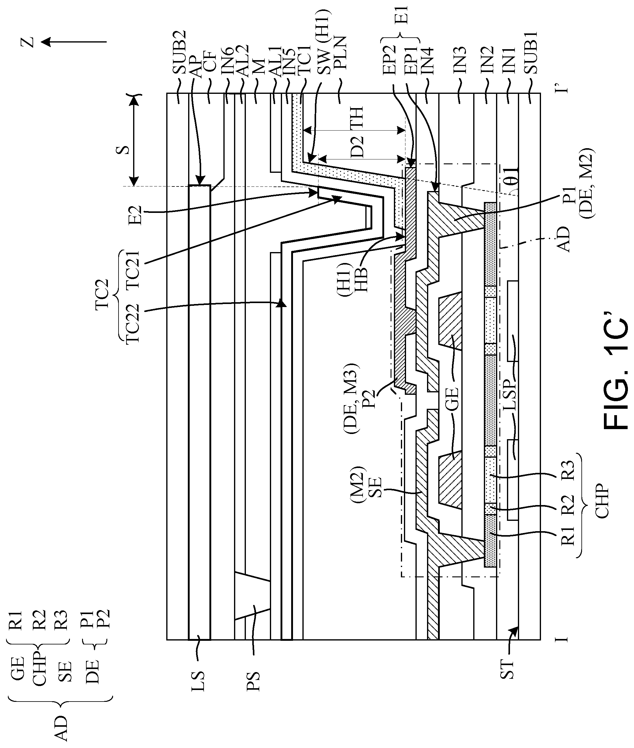 Patent US12313946 Figure 3 – Electronic device